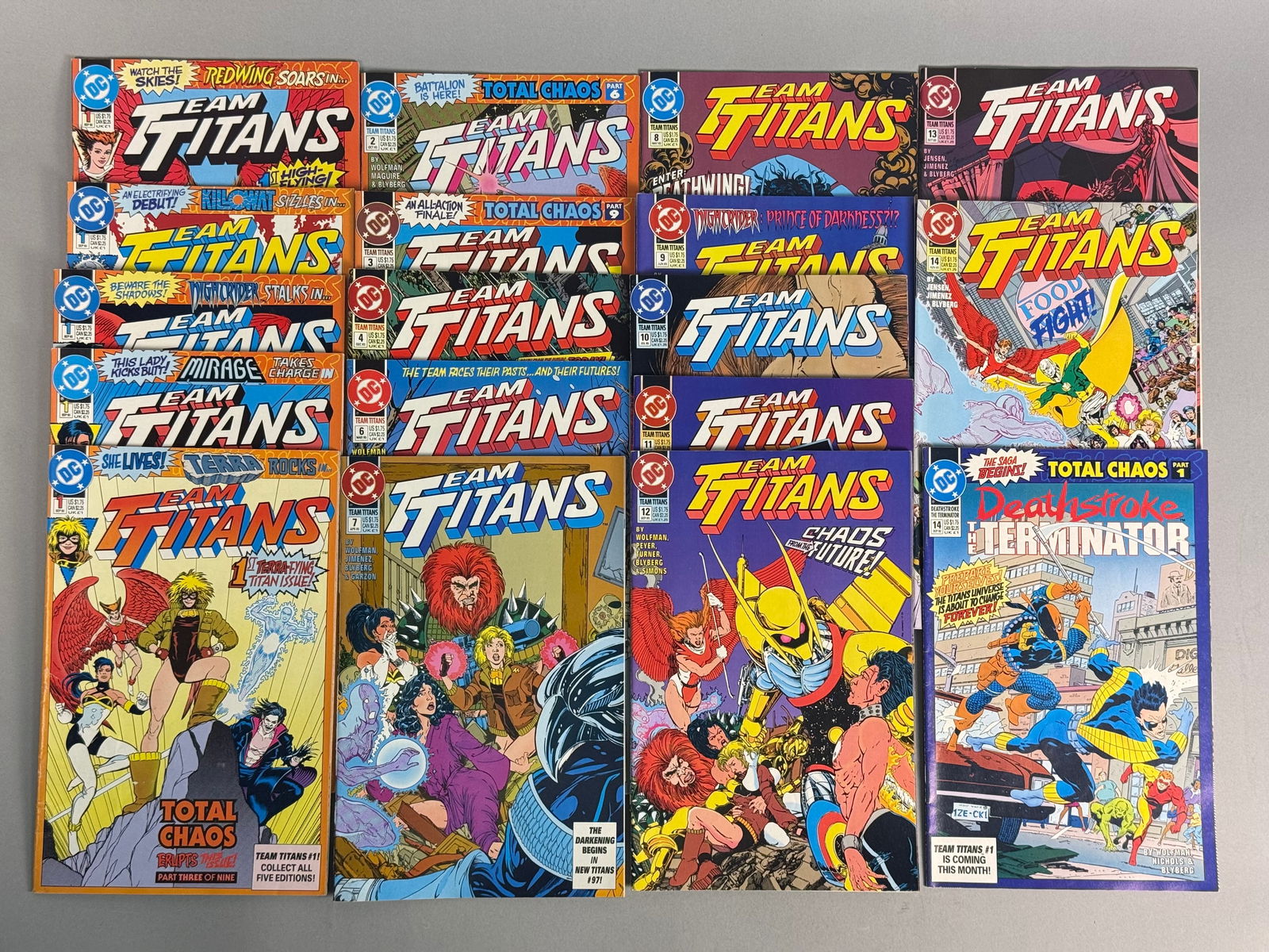 A Collection of DC Team Titans Comic Books (1 of 7)