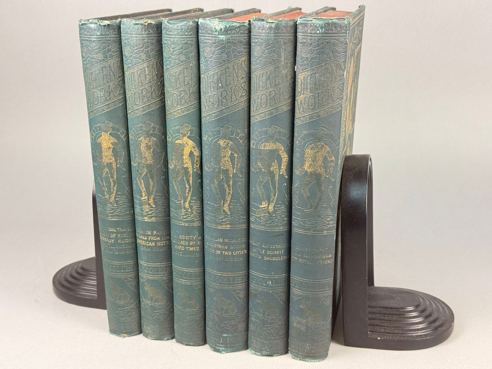 The Works of Charles Dickens Collier's Unabridged Edition, Six Volumes (1 of 10)