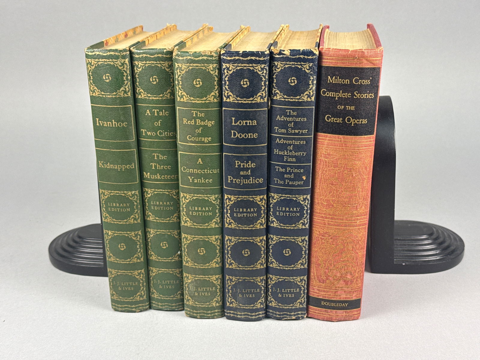 A Collection of Six Mid-Century Library Edition and Opera Story Hardcover Books (1 of 9)