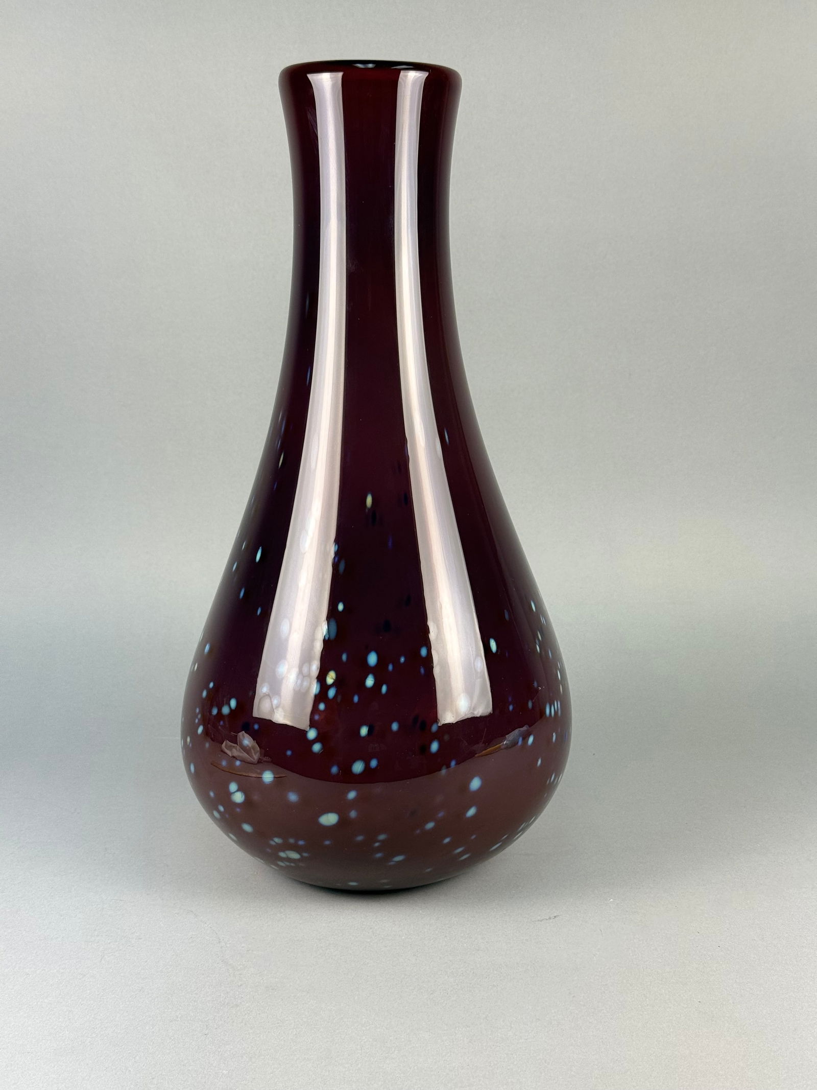 A Contemporary Studio Art Glass Vase Signed Alle '00 (1 of 7)