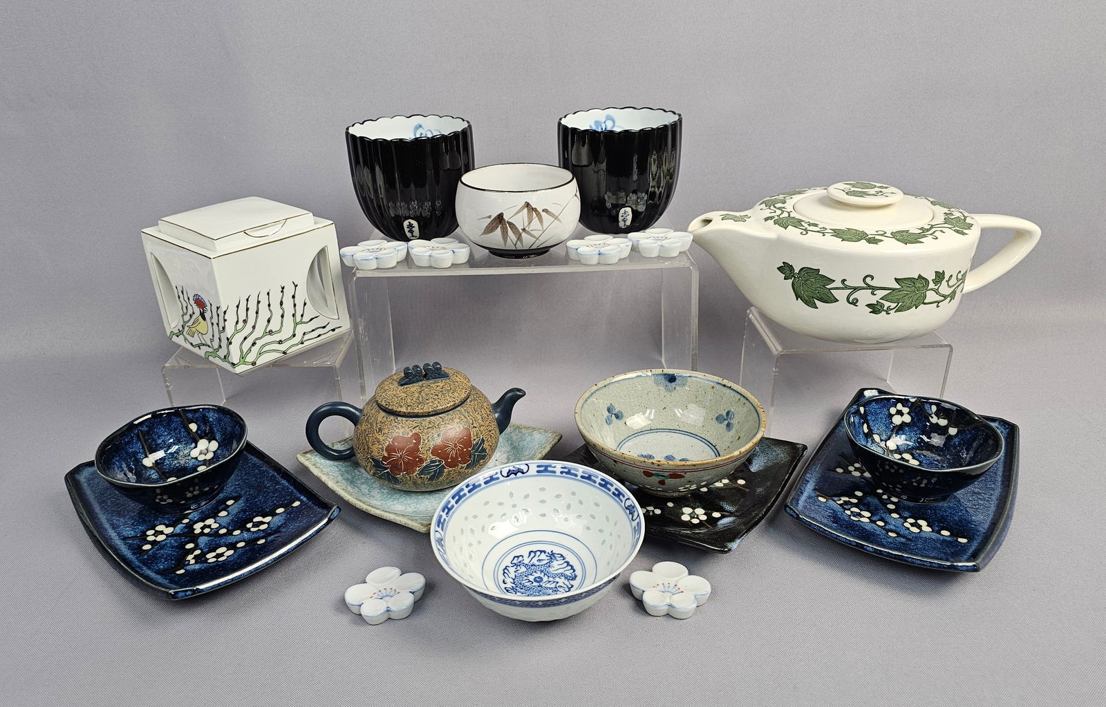 A Collection of Japanese Porcelain and European Ceramic Tea and Tableware (1 of 19)