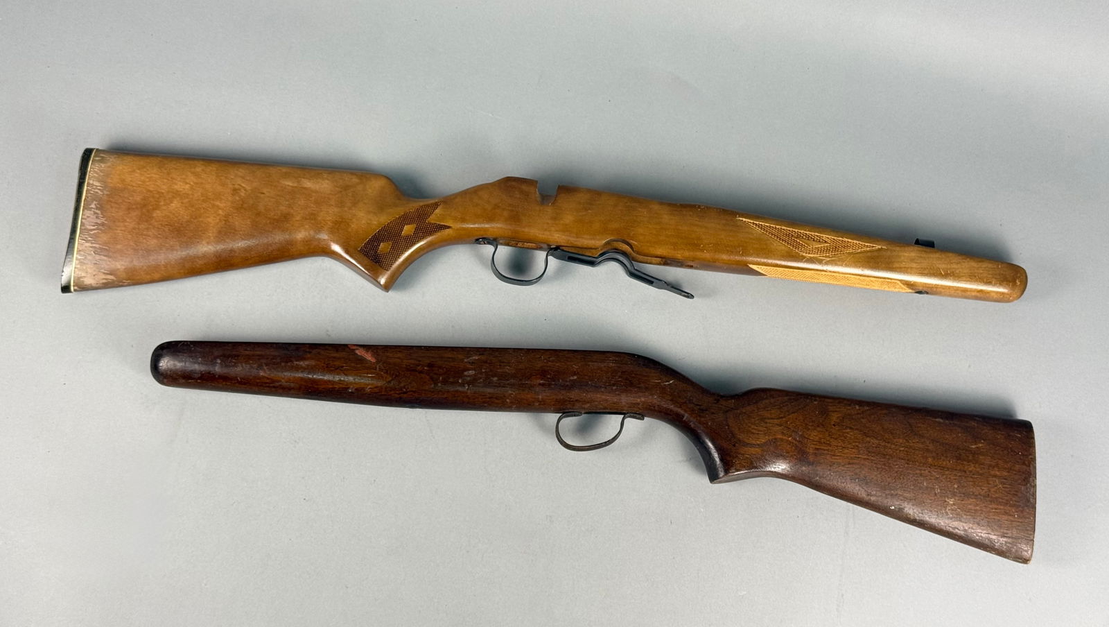 Two Wooden Sporting Rifle Stocks (1 of 9)