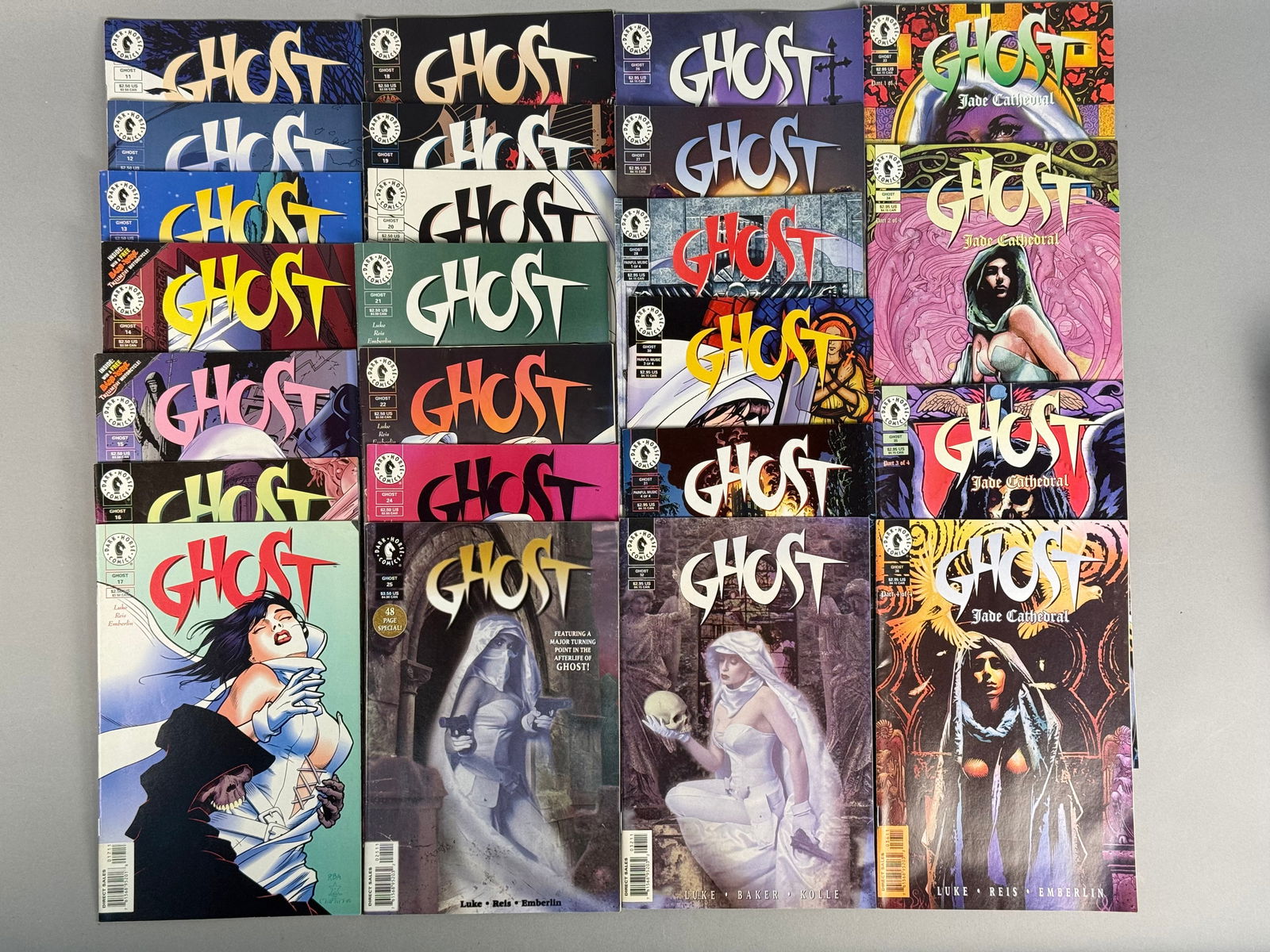 A Collection of Ghost Dark Horse 1995 Comic Books (1 of 7)