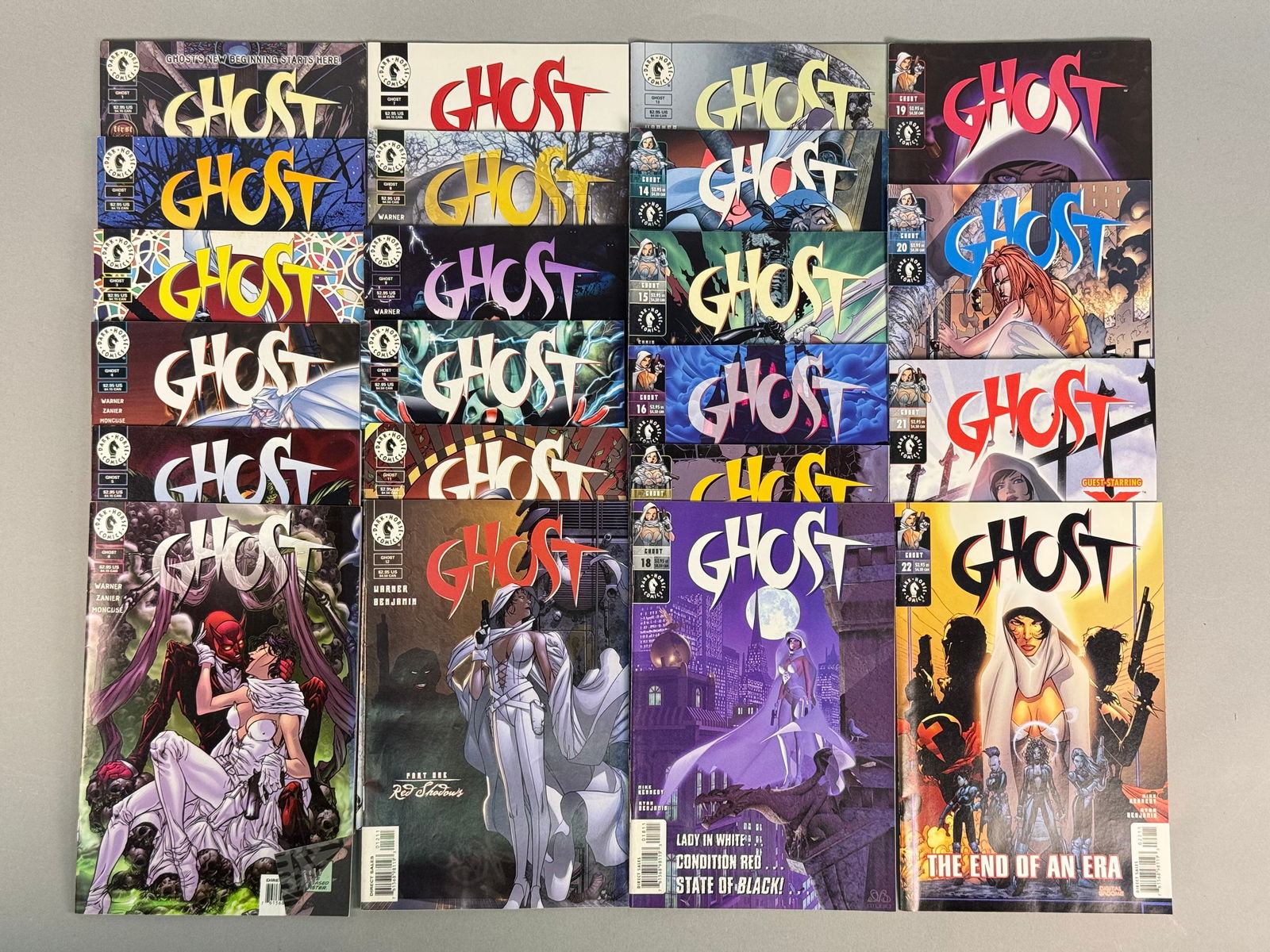 A Collection of Ghost (Vol. 2) Comic Books, Dark Horse Comics (1 of 7)