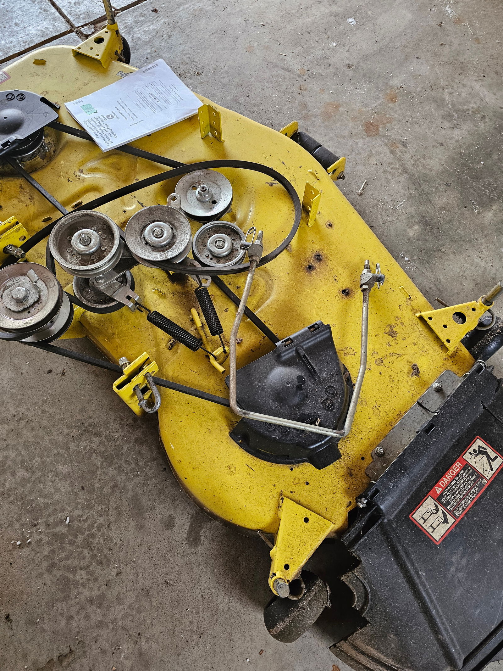 John Deere 54-Inch Accel Deep Mower Deck - 6