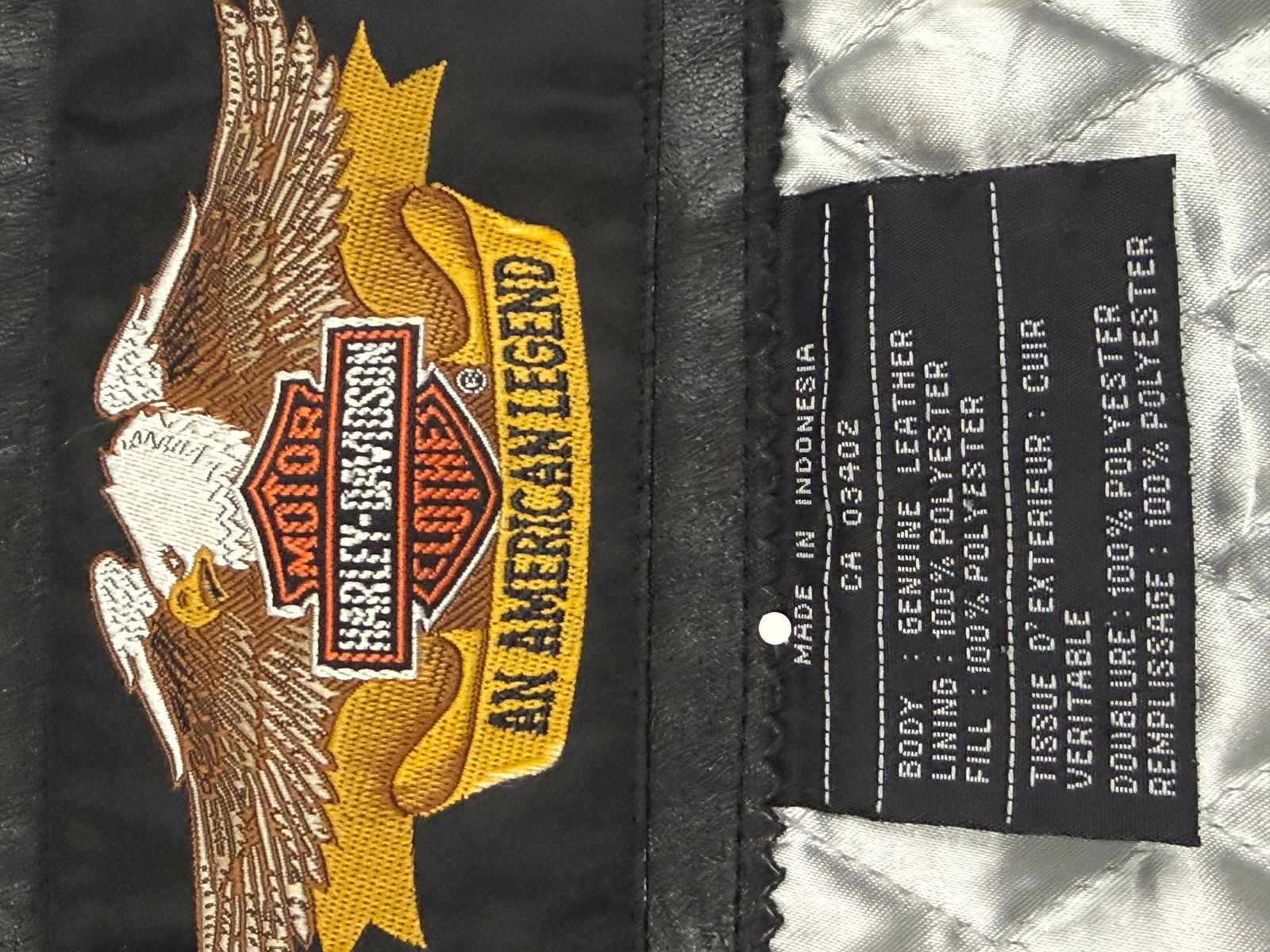 Harley-Davidson Leather Riding Jacket - 5