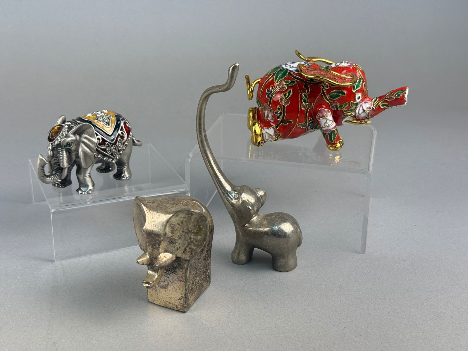 A Collection of Elephant-Themed Decorative Items including Dansk Designs (1 of 12)