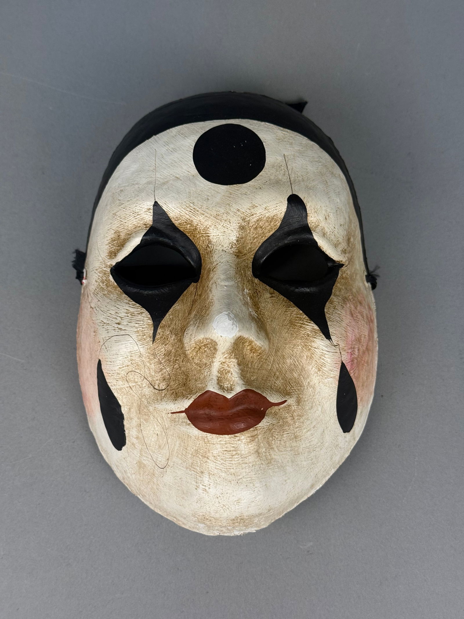 A Venetian Style Papier-M??ch?© Pierrot Mask (1 of 4)