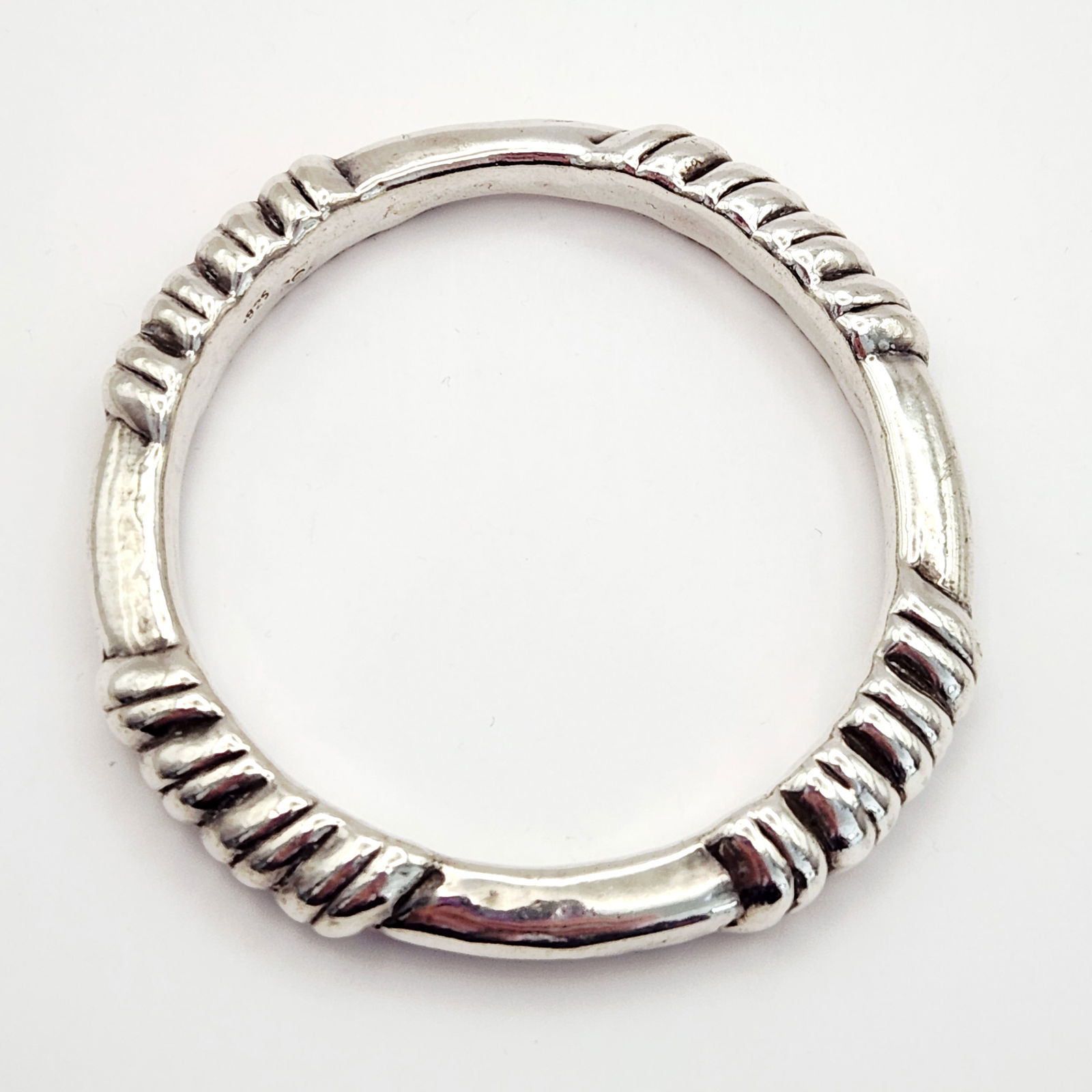 Sterling Bangle Bracelet 23.7 Grams - 2