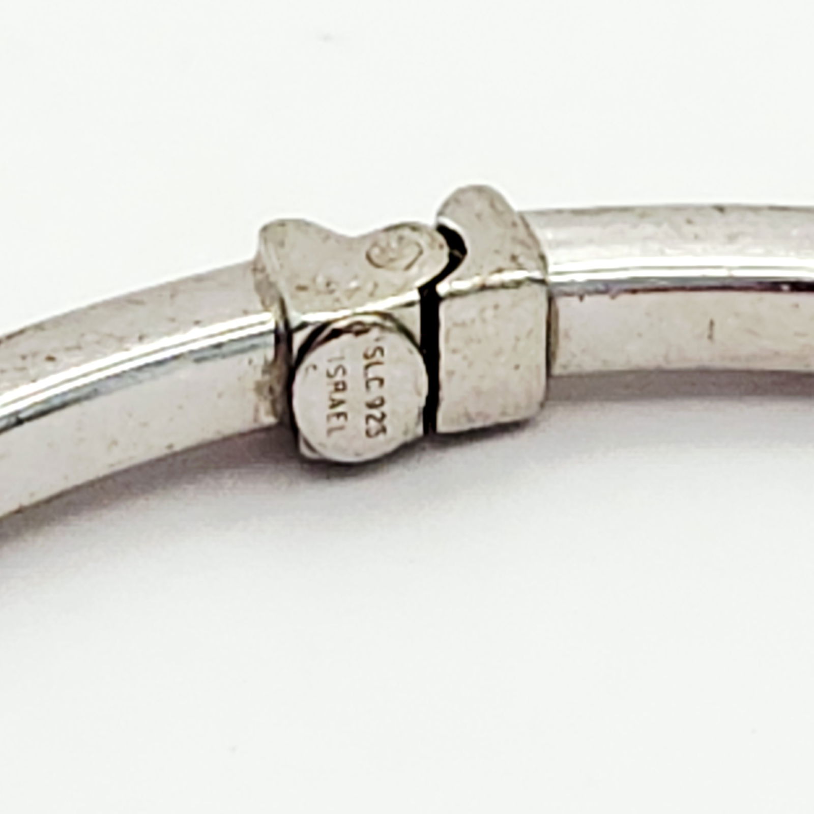 Sterling Silver Gemstone Bangles 25.4 Grams - 9