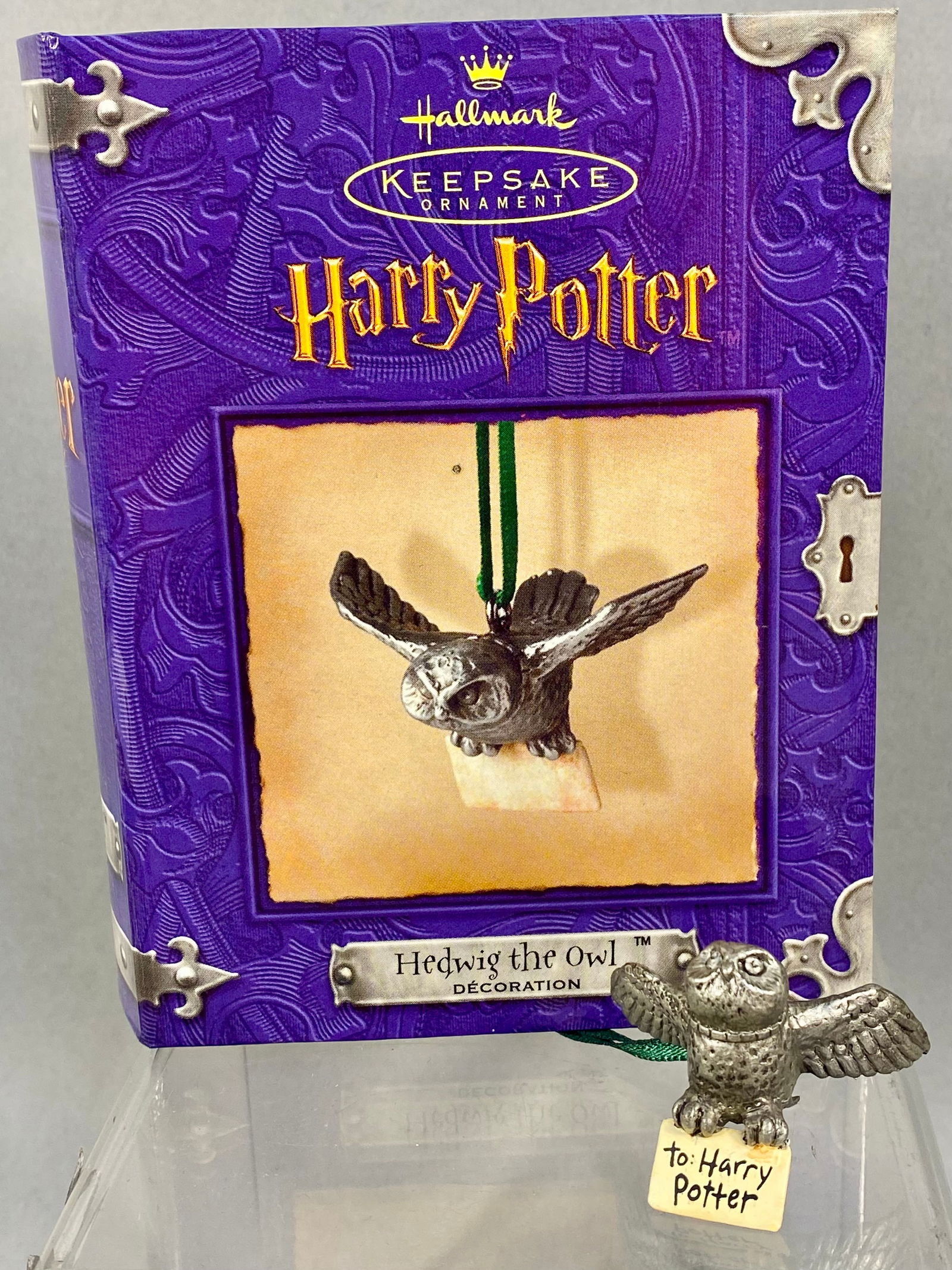 A Trio of Hallmark Keepsake Harry Potter Pewter Ornaments (1 of 12)