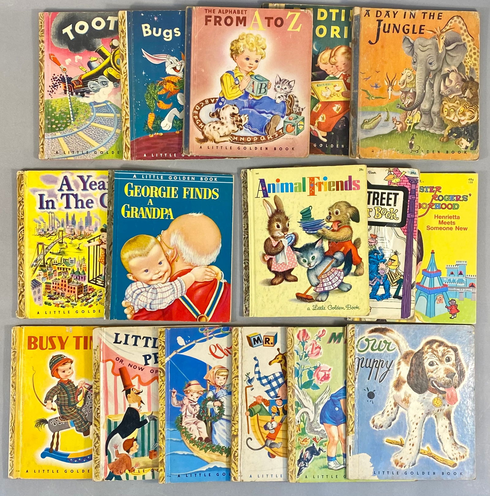 A Collection of Vintage Little Golden Books (1 of 20)