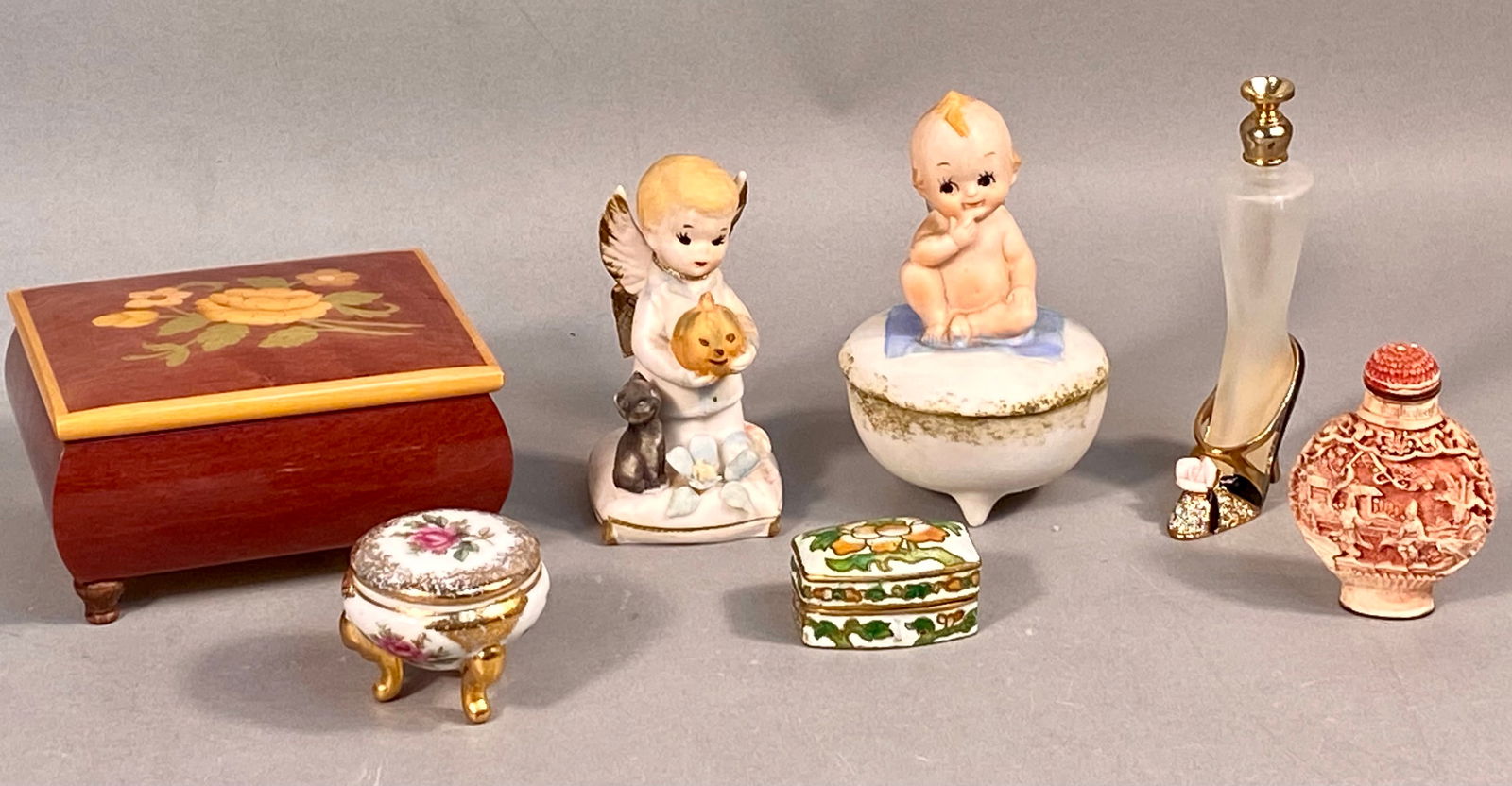 A Collection of Decorative Objects and Collectibles Including Josef Originals and Napcoware (1 of 15)
