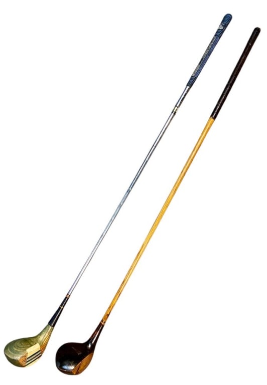 Two Vintage Golf Wood Clubs Including a Betty Jameson Northwestern Driver and a Wilsonian Ladies (1 of 13)