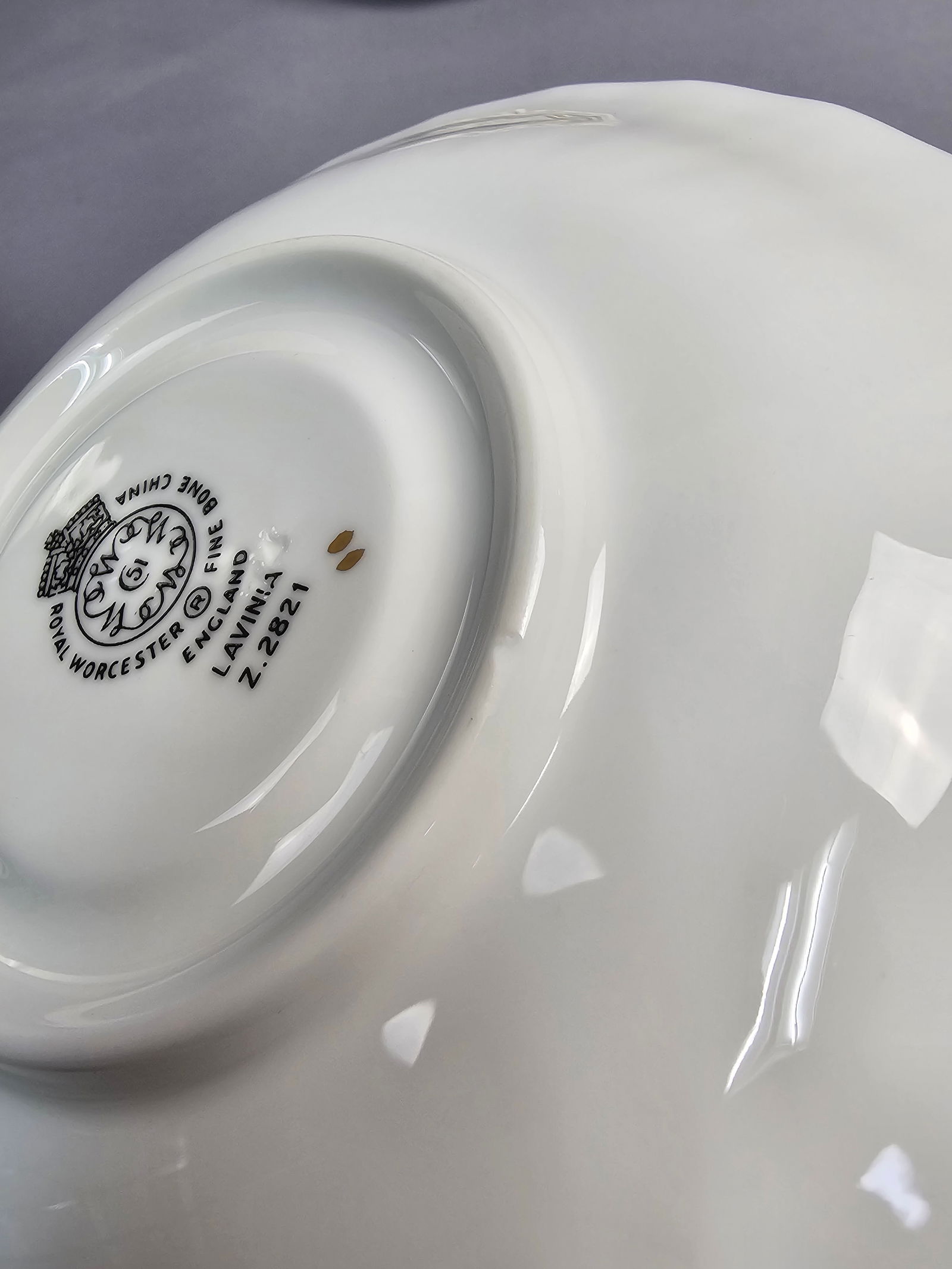 Royal Worcester Lavinia Pattern Bone China Dish Set - 15