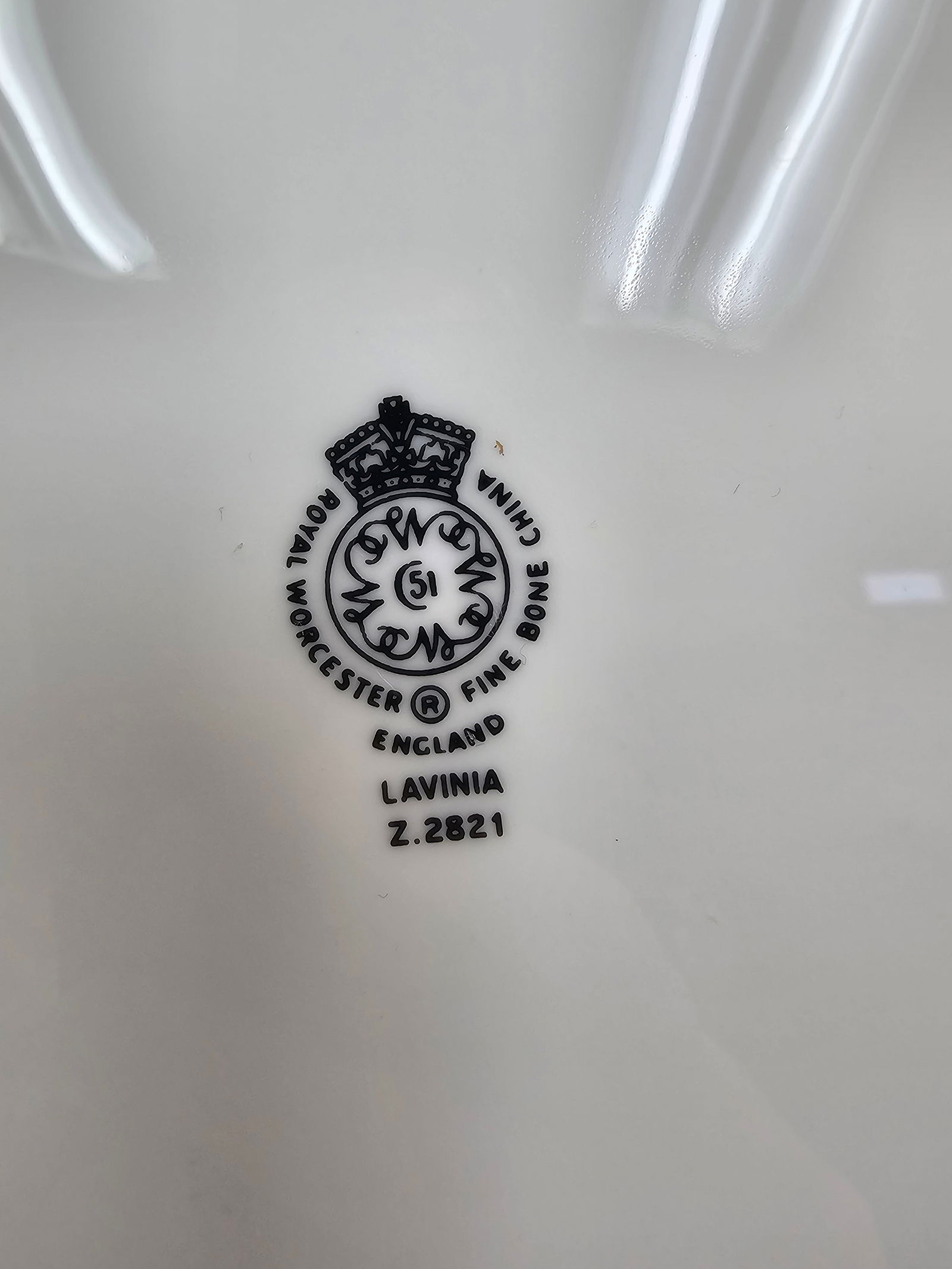 Royal Worcester Lavinia Pattern Bone China Dish Set - 4