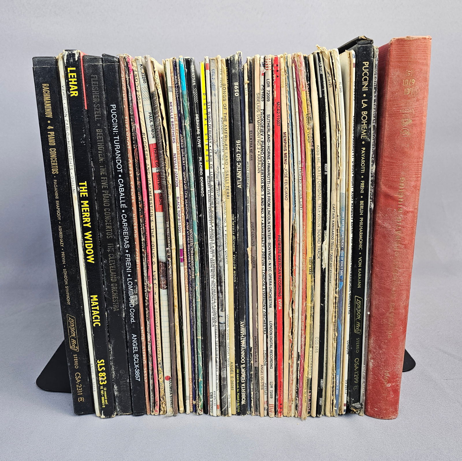 A Collection of Vintage Vinyl Records (1 of 8)