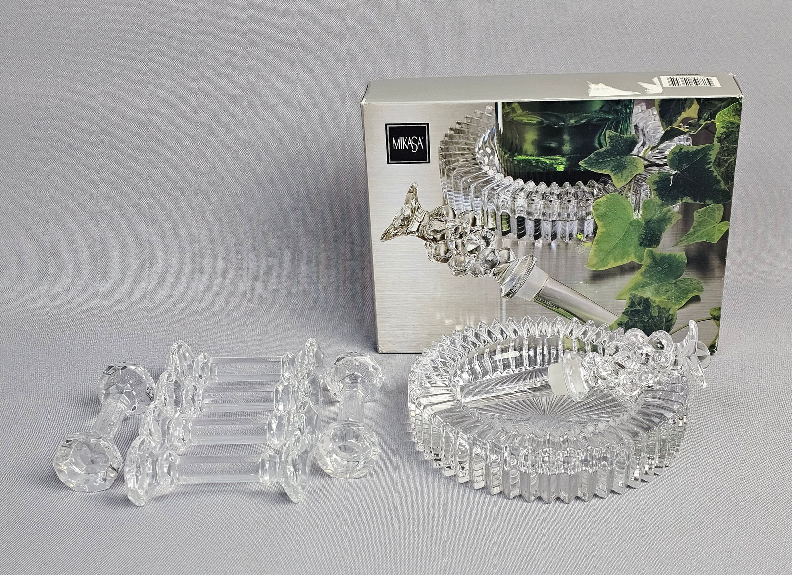 Tabletop Accessories Including Mikasa Diamond Fire Crystal Wine Set (1 of 10)