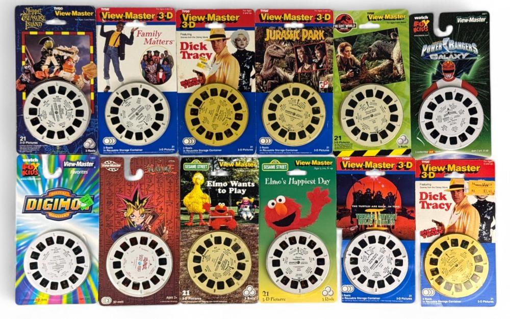 A Collection of Tyco and Fisher-Price View-Master 3-D Reel Sets (1 of 10)