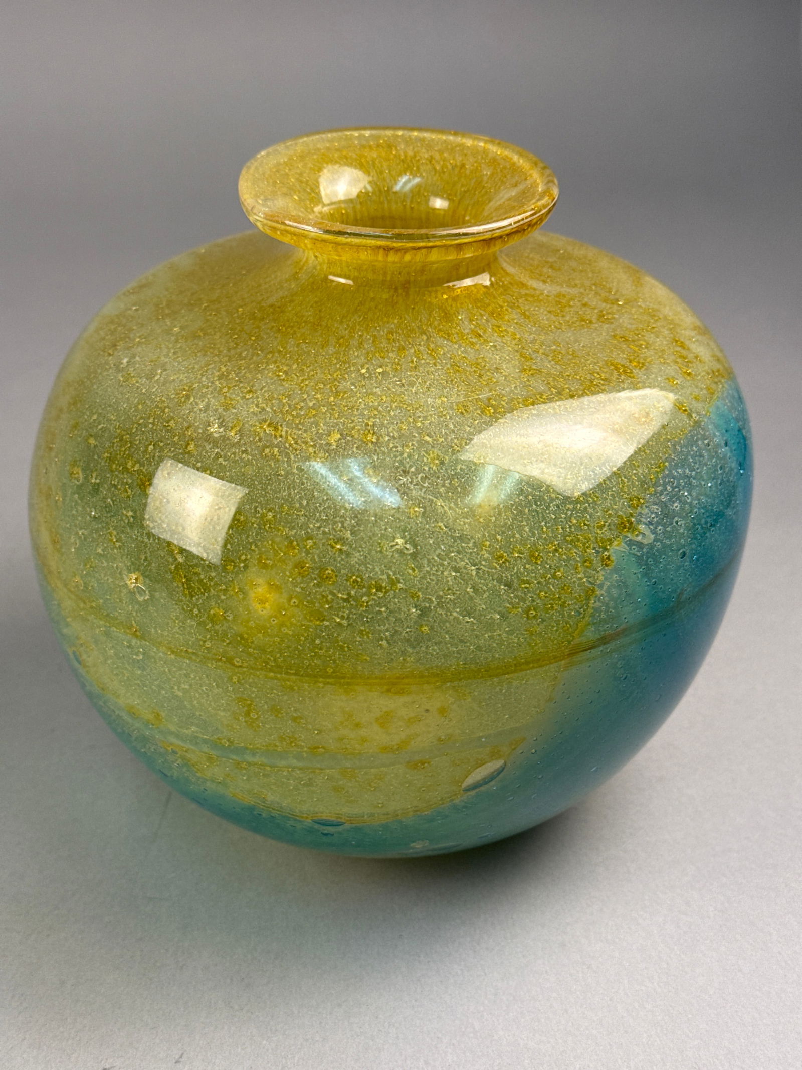 Michael Harris for Mdina Glass Japanese Globe Vase (1 of 5)