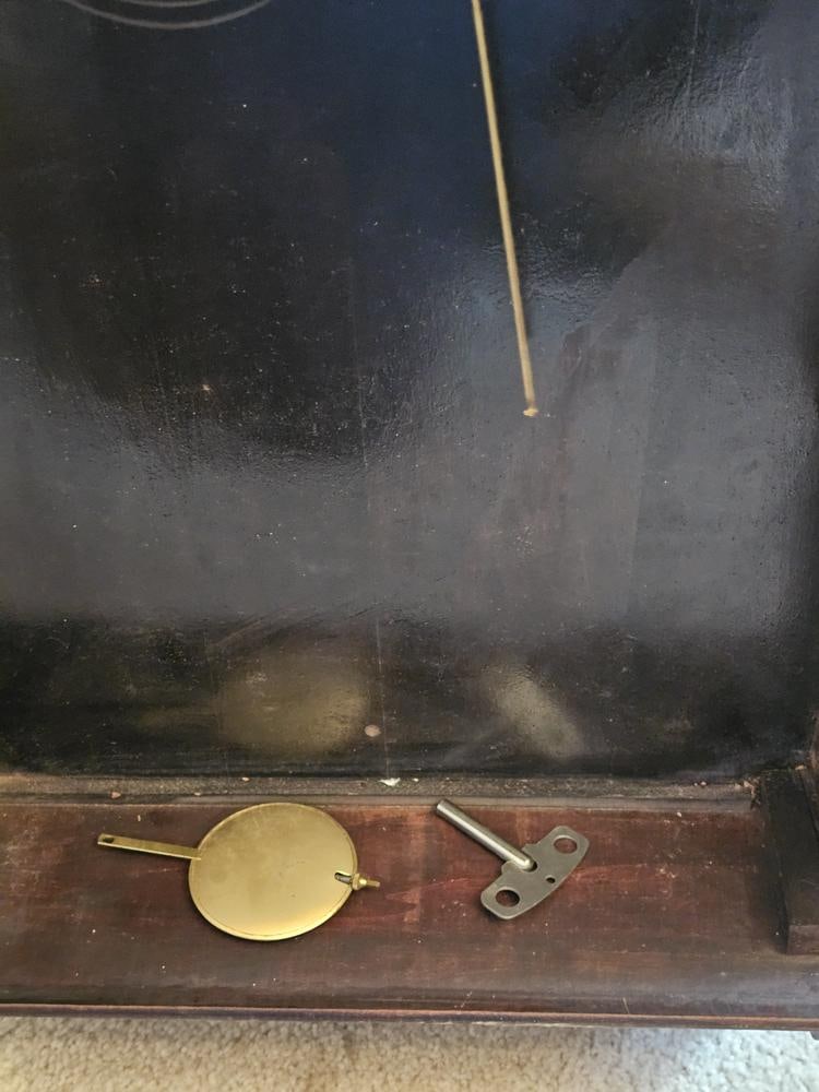 Sessions Clock Co. Oak Regulator Wall Clock - 6