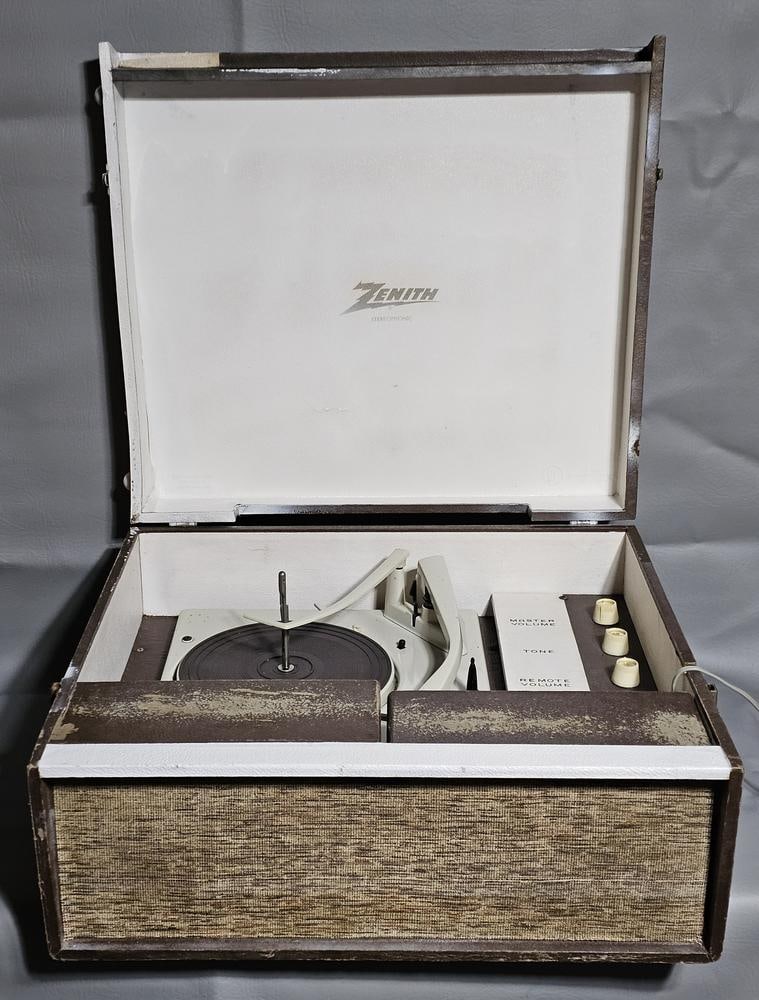 Zenith Stereophonic Table Record Player - 2