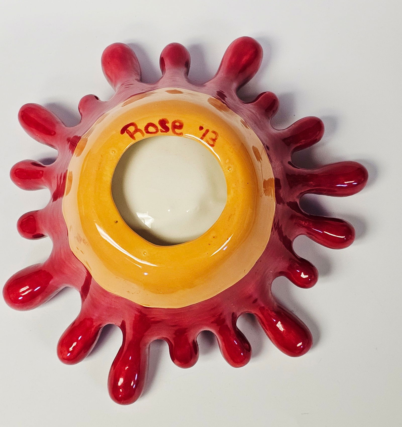 Contemporary Ceramic Splash Bowl - 7