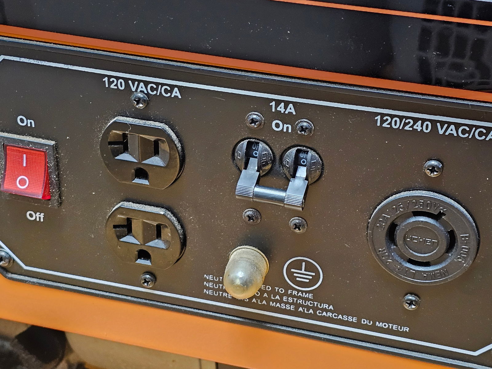 Generac GP3250 Gasoline Portable Generator - 10