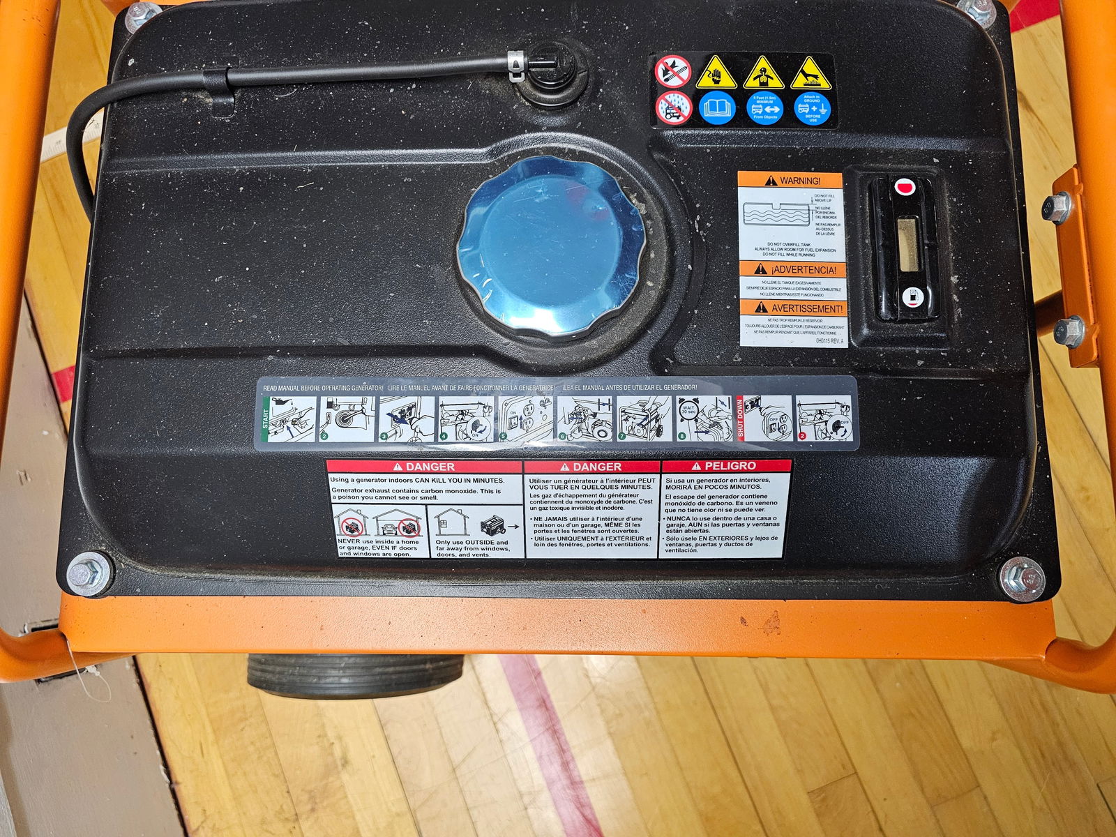 Generac GP3250 Gasoline Portable Generator - 5