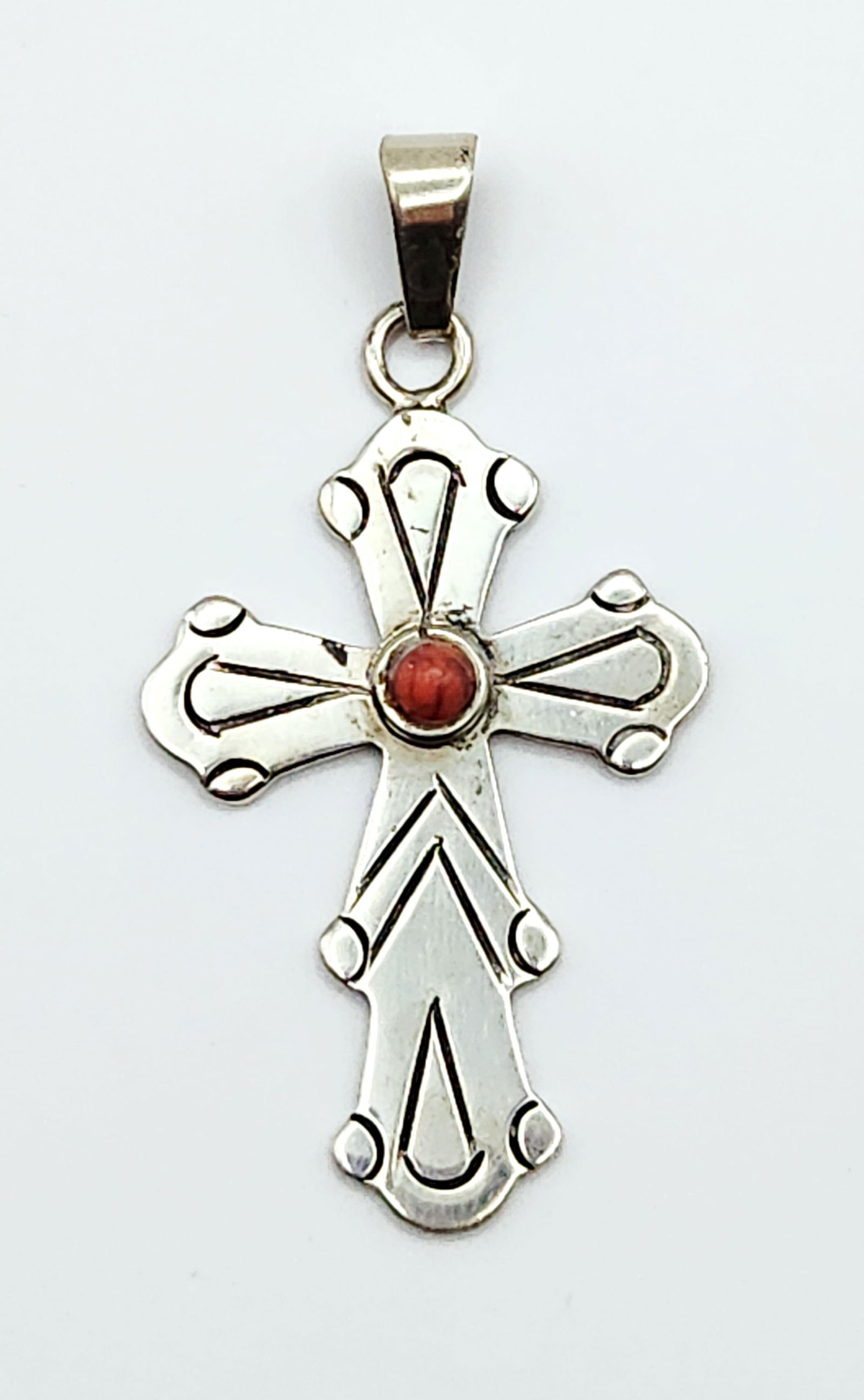Sterling Cross Pendant 10.9 Grams (1 of 4)