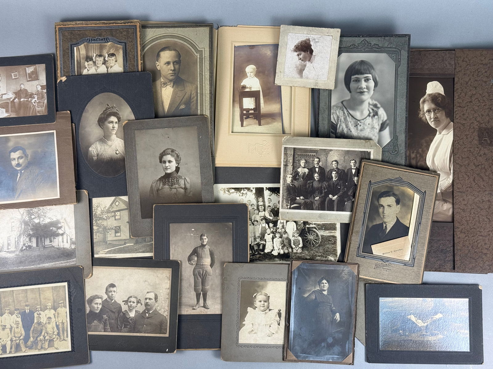 Collection of Vintage Studio Portraits and Vernacular Photographs, circa 1890-1930 (1 of 9)