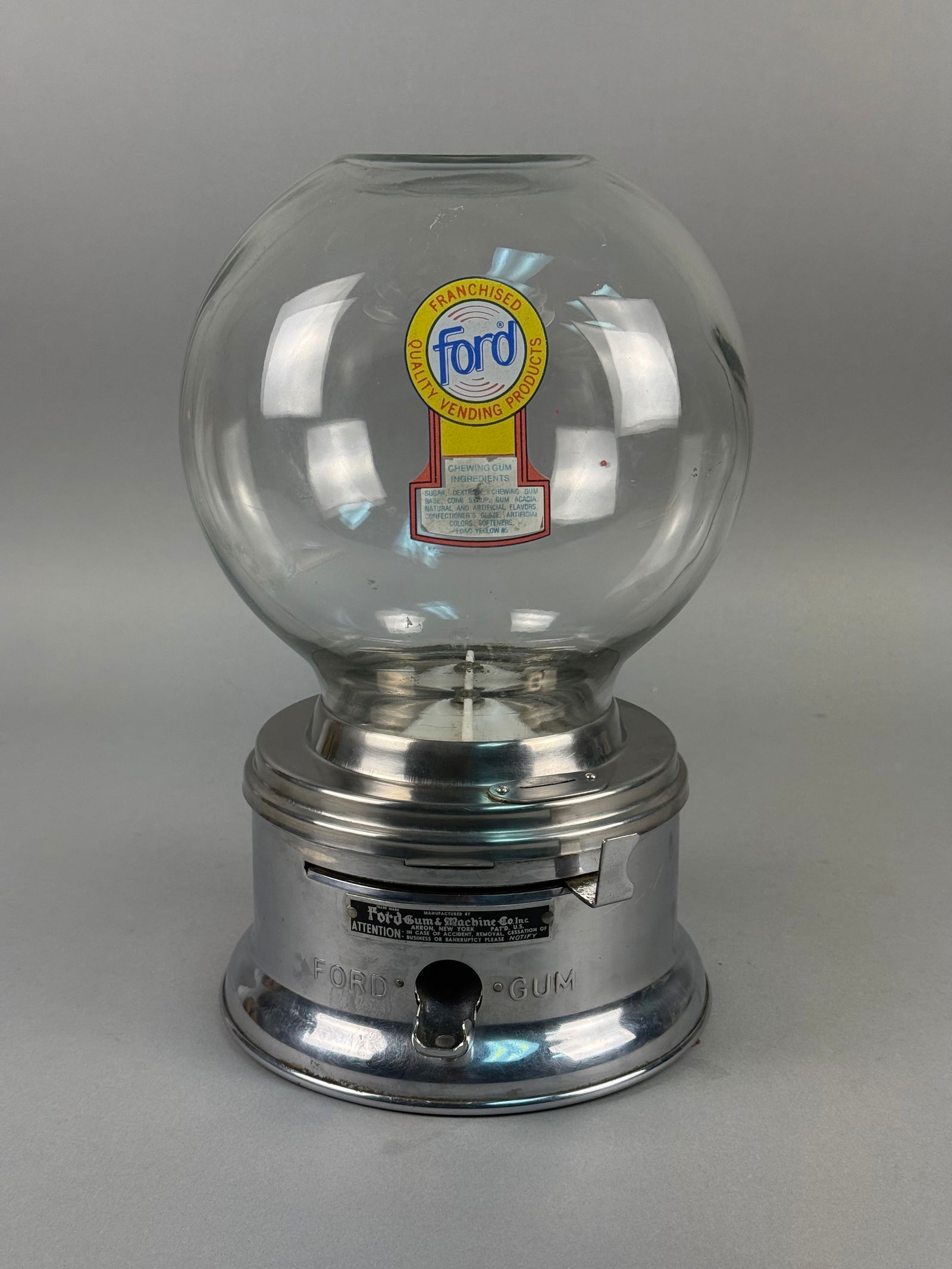 Vintage Ford 1 Cent Gumball Machine (1 of 8)