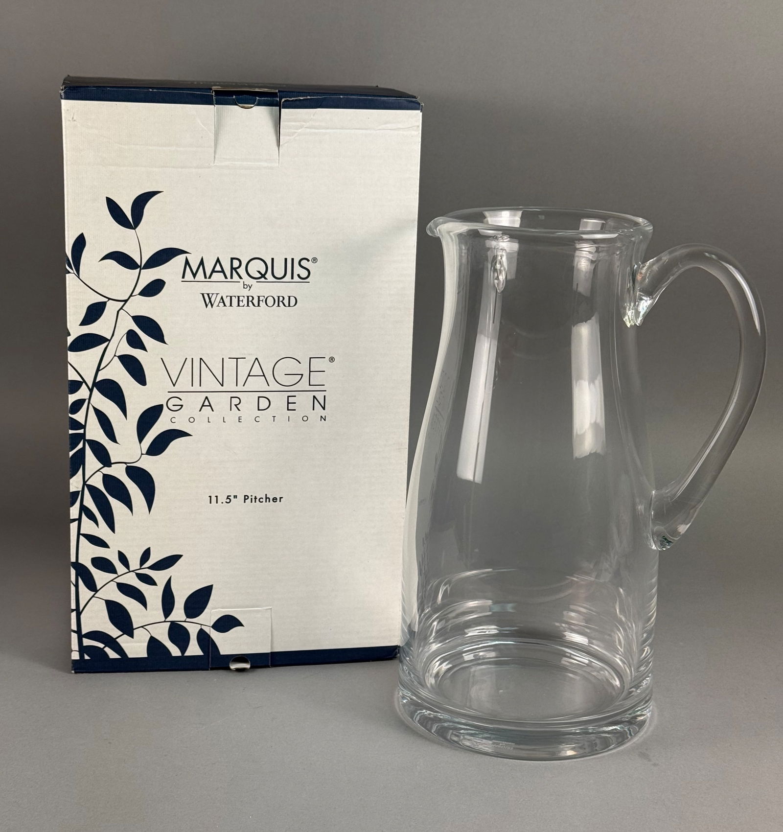 Marquis by Waterford Vintage Garden Crystalline Pitcher (1 of 5)