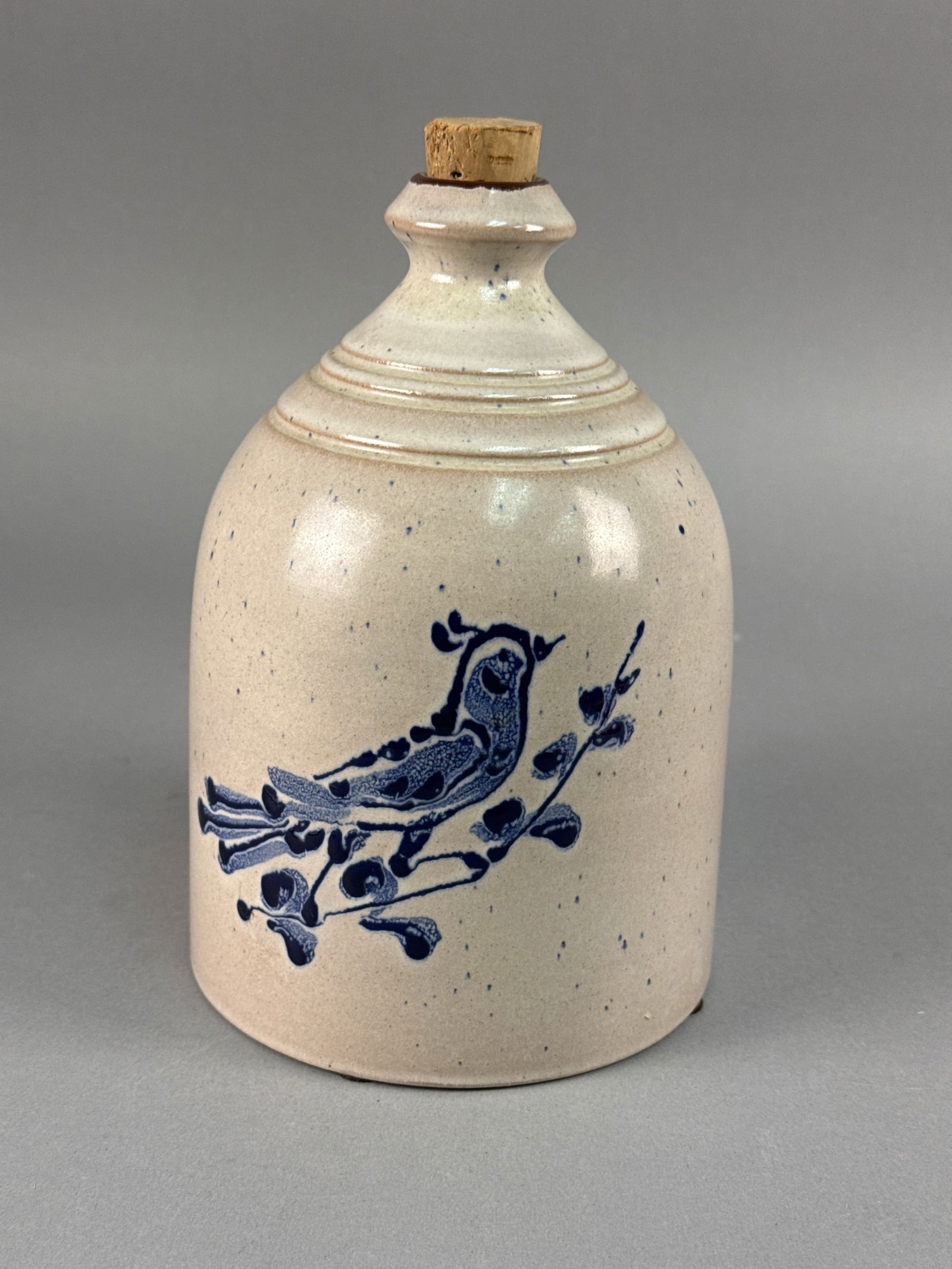 Italian Handcrafted Ceramic Bottle for Ethan Allen (1 of 5)