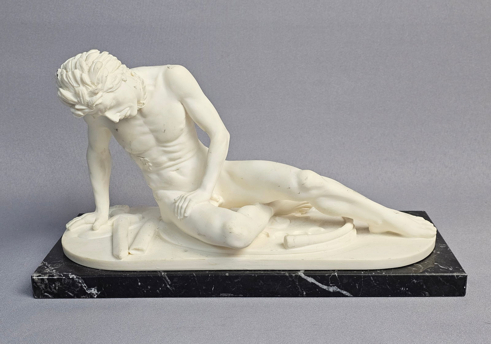 A. Santini Italian Bonded Marble Sculpture of The Dying Gaul (1 of 16)