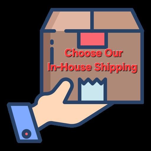 Kellie's Offers In-House Shipping: At Kellie's, we pride ourselves on providing quick and efficient in-house shipping to ensure your items reach you promptly and safely. You will receive a separate email from us that will allow you to