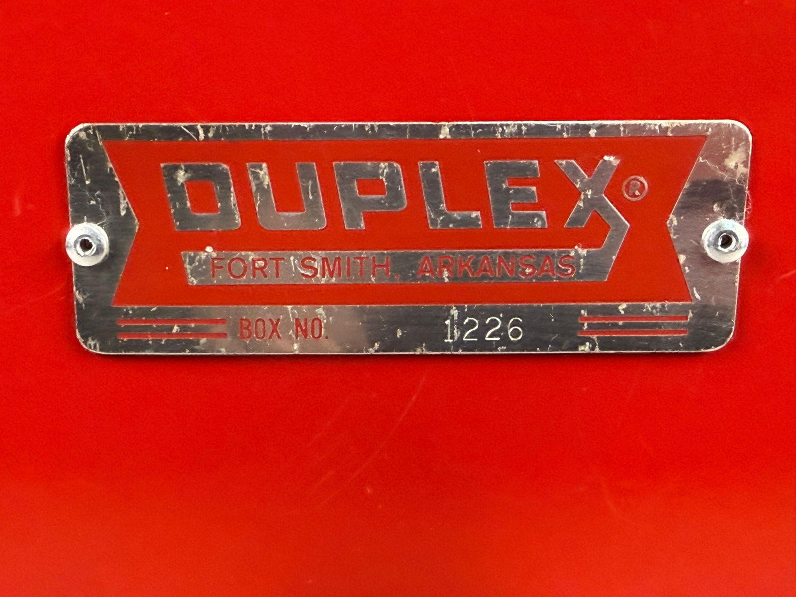 Duplex Model 1226 Metal Toolbox - 2