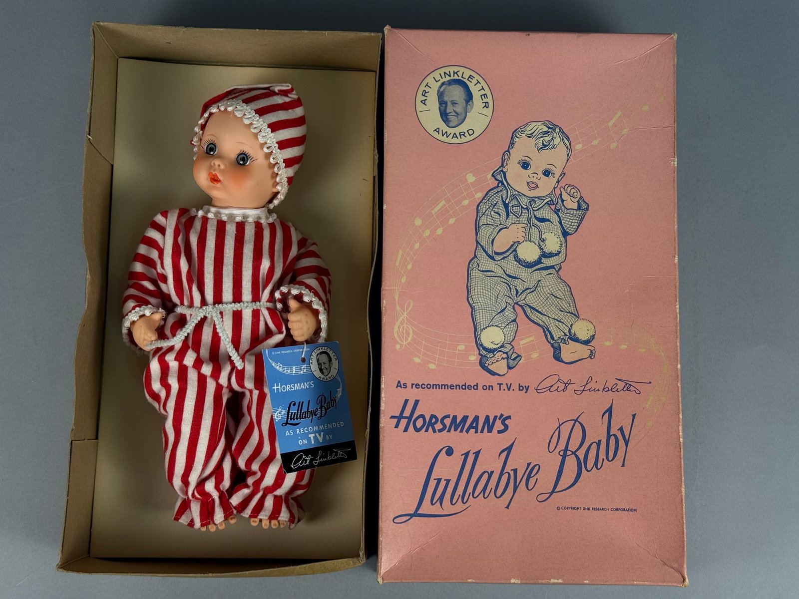 Horsman Lullabye Baby Musical Doll with Original Box and Hang Tag (1 of 10)