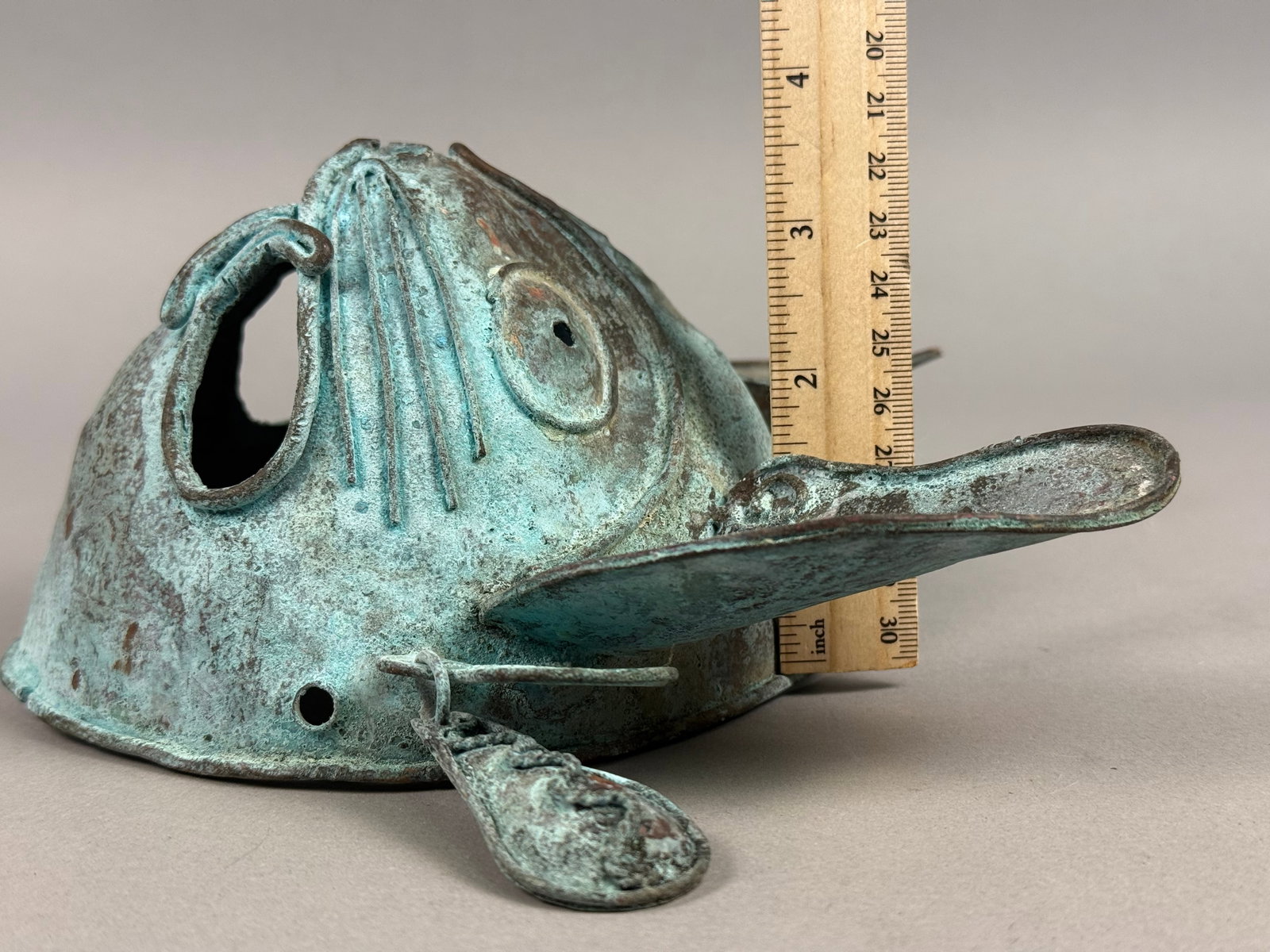 Mexican Copper Bat Mask - 10