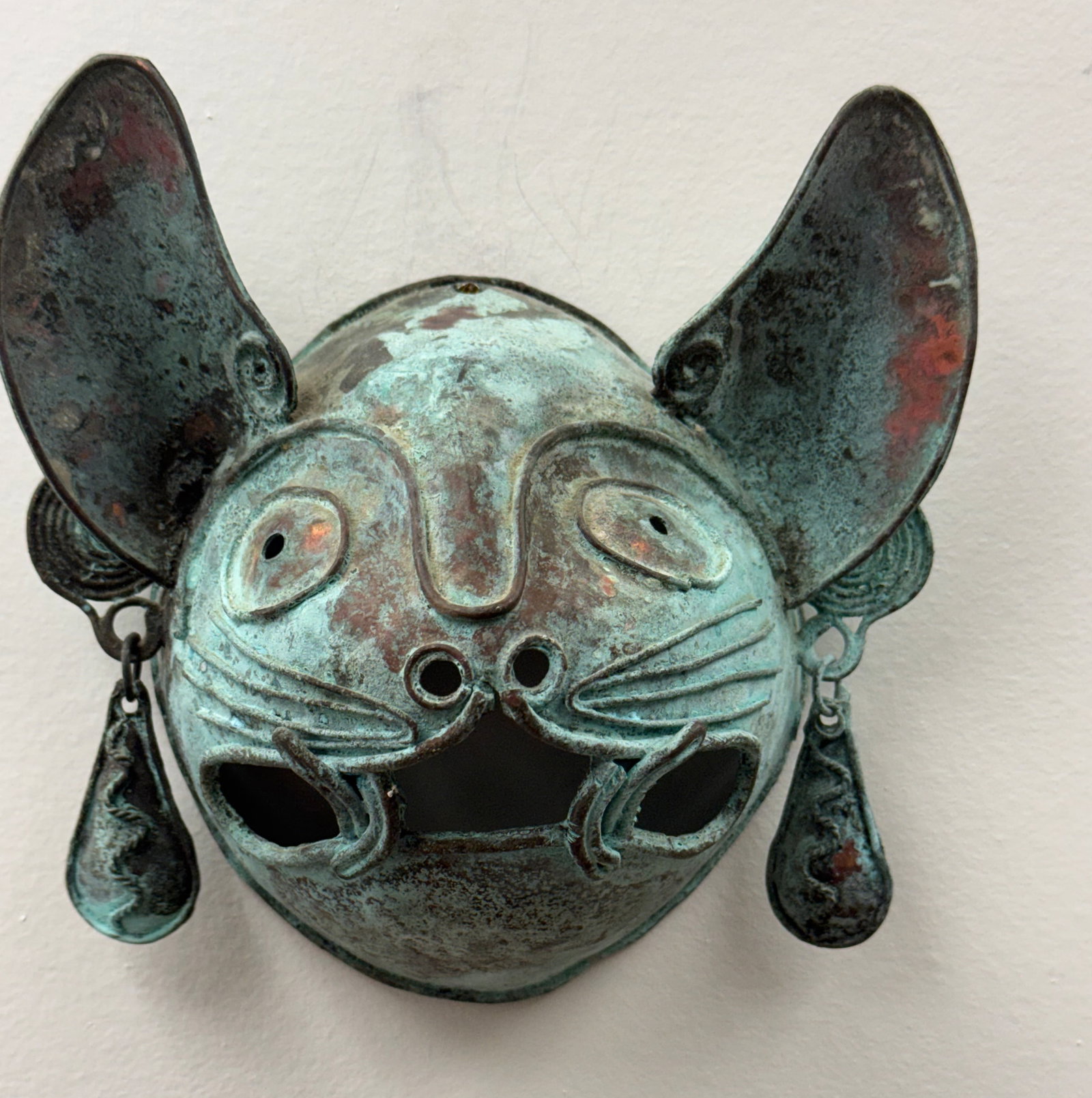 Mexican Copper Bat Mask (1 of 11)