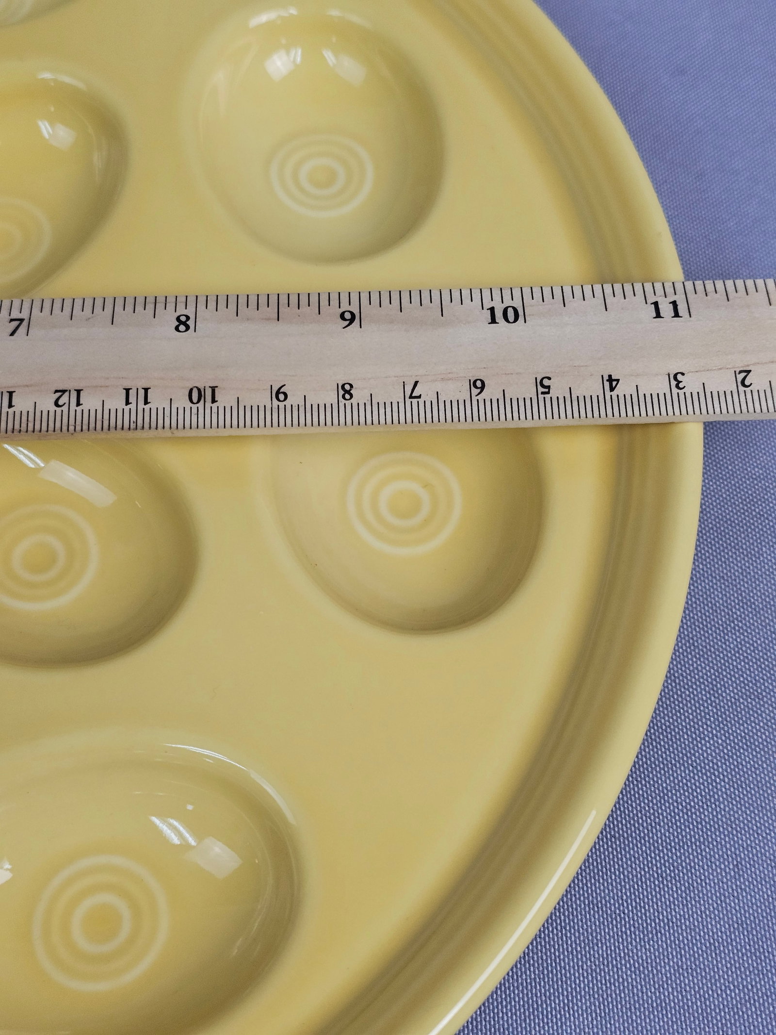 Fiesta Deviled Egg Plate in Yellow - 3