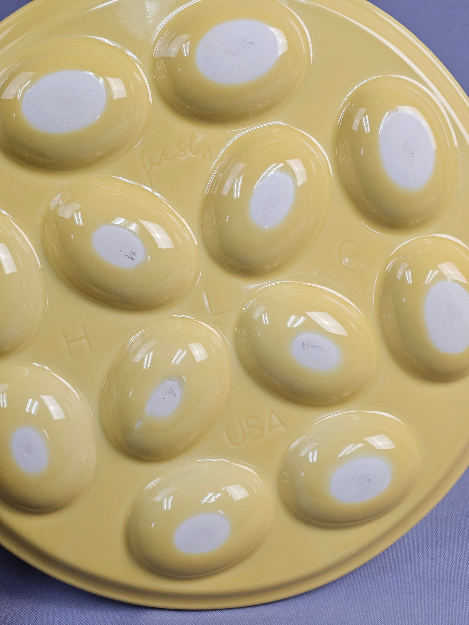 Fiesta Deviled Egg Plate in Yellow - 5