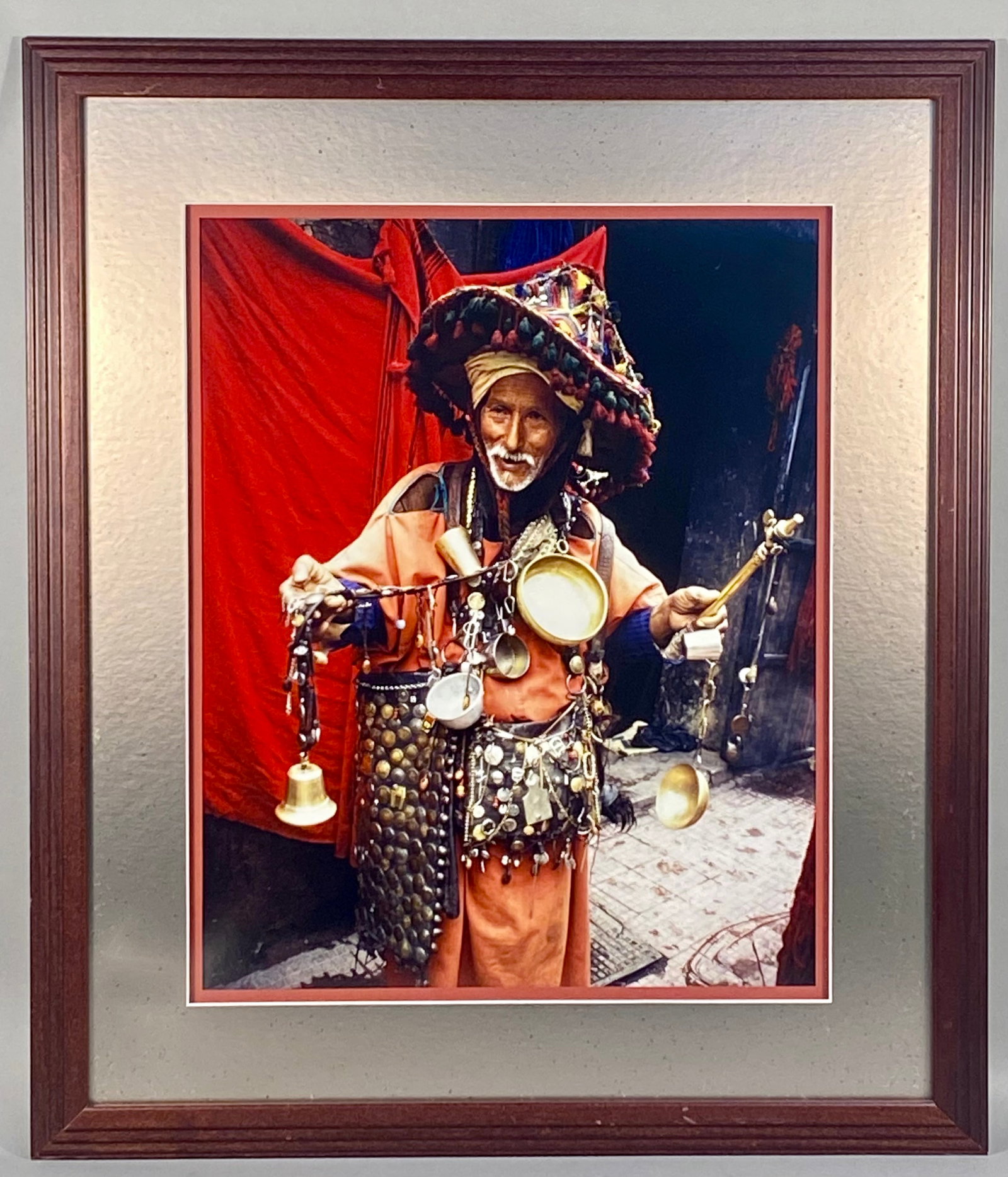 Chromogenic Color Print of a Moroccan Water Seller, Marrakesh (1 of 6)