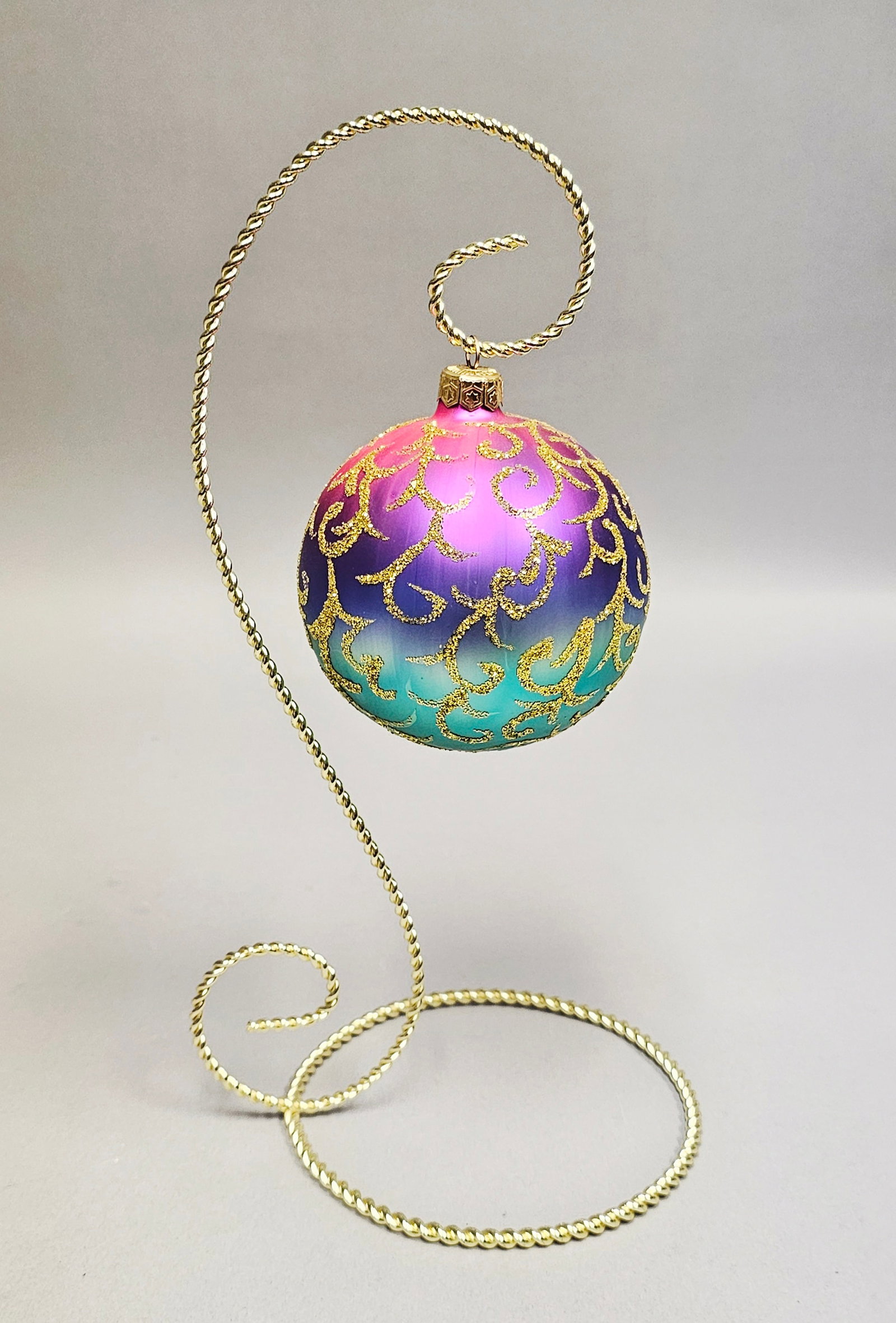 Christopher Radko Glass Sphere Christmas Ornament (1 of 5)