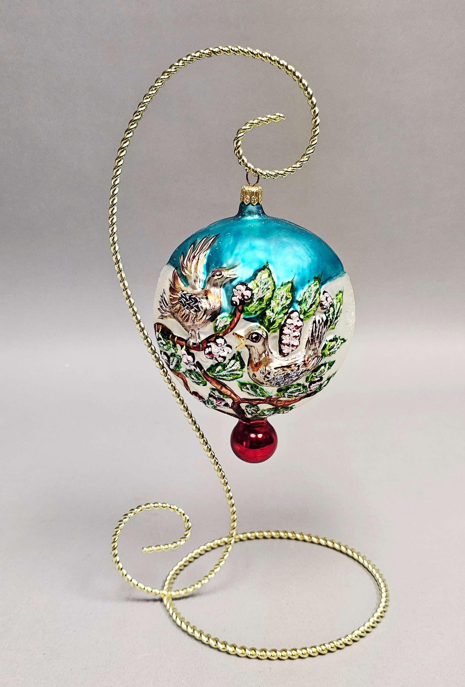 Christopher Radko Four Calling Birds Ornament (1 of 7)