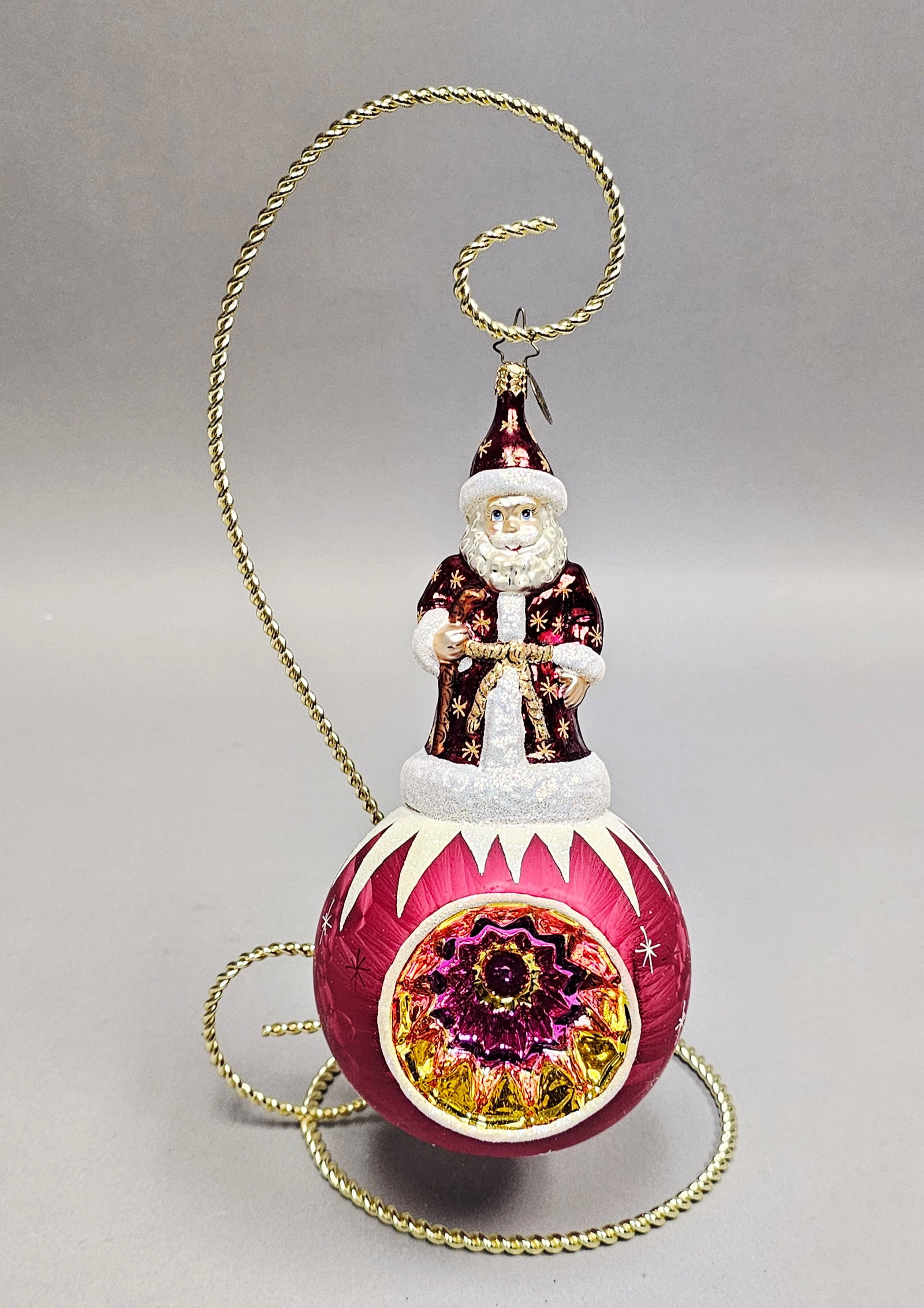 Christopher Radko Santa Claus Glass Christmas Ornament (1 of 7)