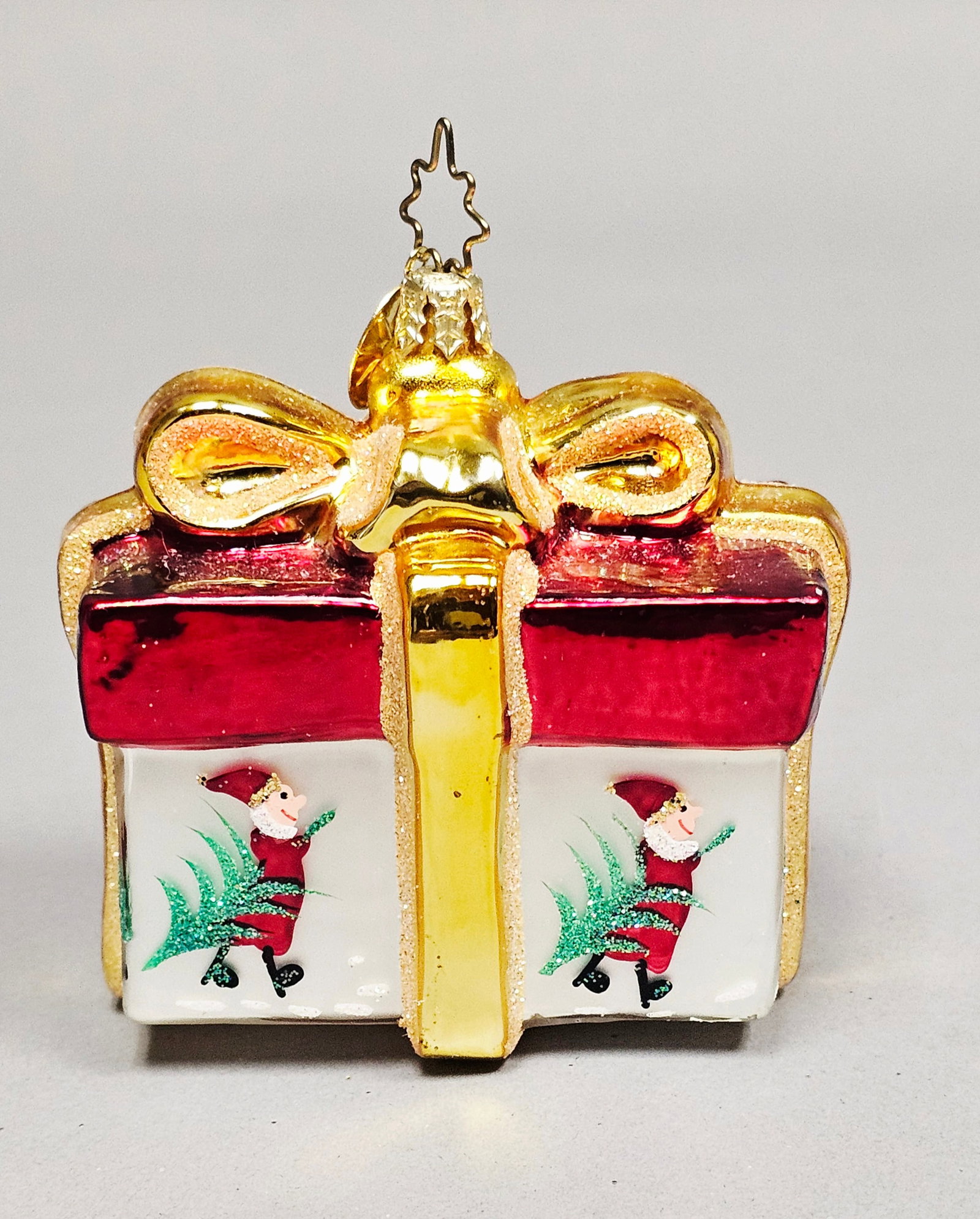Christopher Radko Nick Gift Series Glass Christmas Ornament (1 of 5)