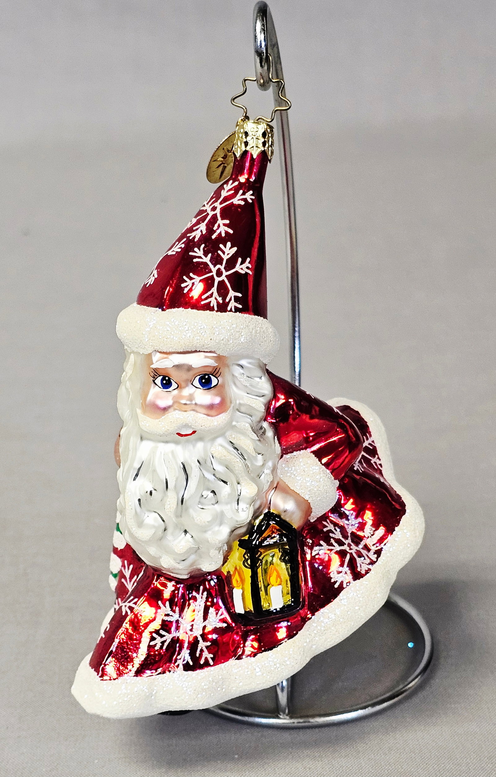 Christopher Radko Blown Glass Santa Claus Ornament (1 of 6)