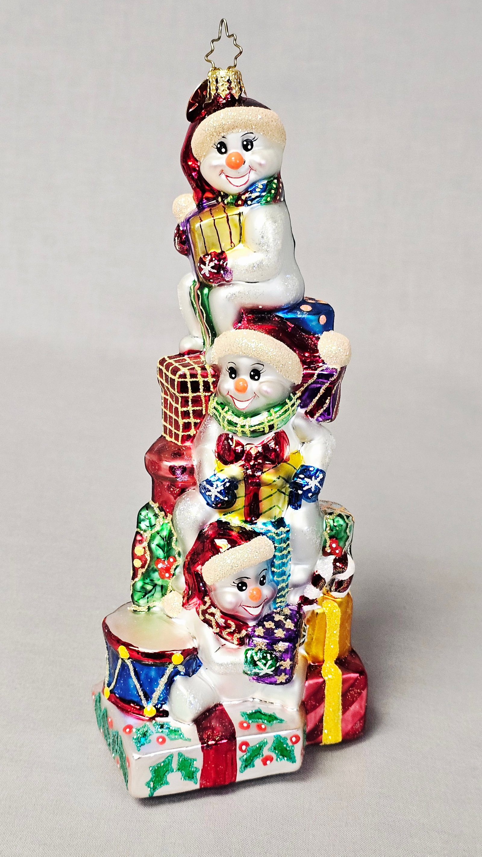 Christopher Radko Head to Toe Snow Glass Christmas Ornament (1 of 7)