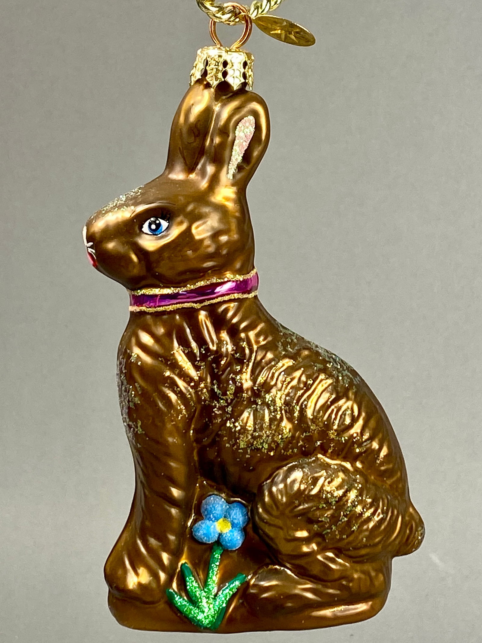 Radko Chocolate Easter Bunny Ornament - 4